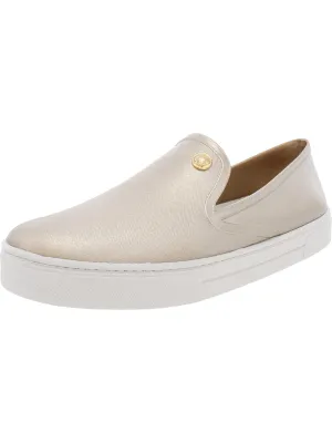 Marjetta Damen Modische Metallische Slip-On Sneakers Hey Dude Schuhe