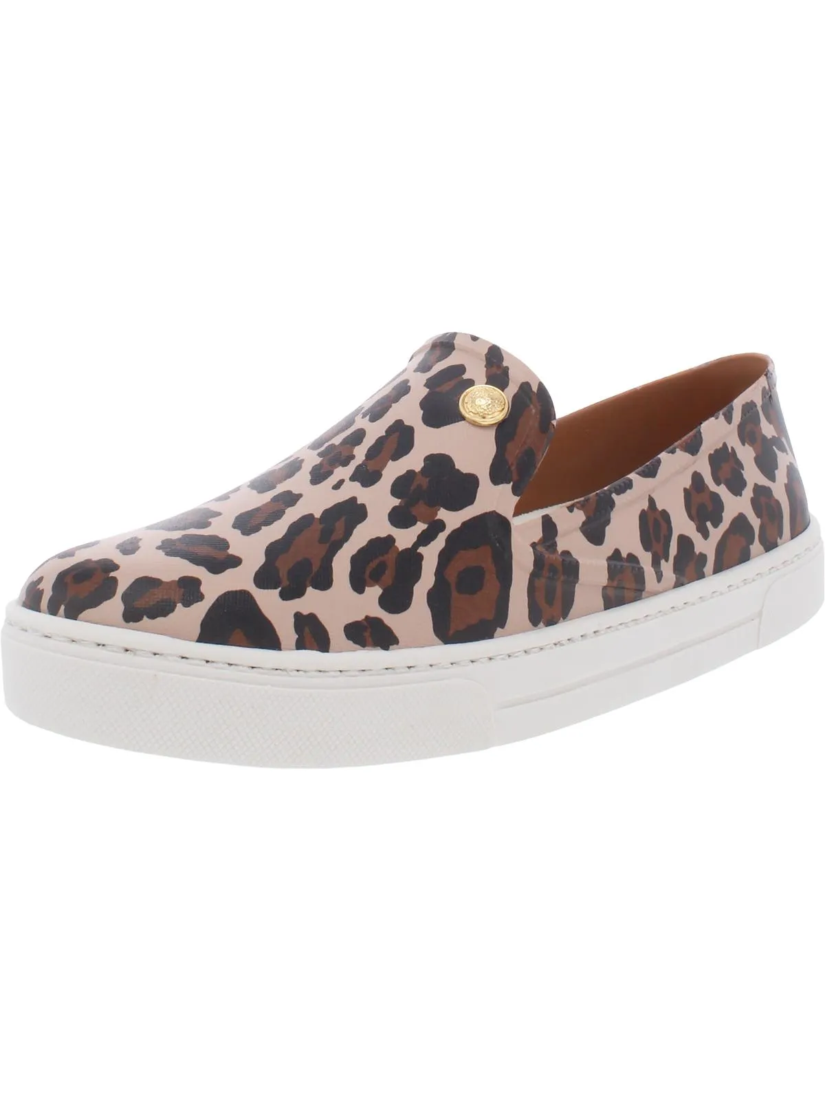 Marjetta Damen Modische Metallische Slip-On Sneakers Hey Dude Schuhe