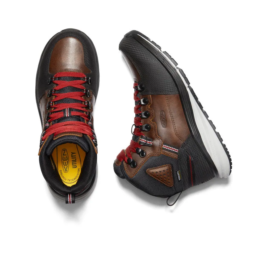 Herren Red Hook wasserdichter Stiefel (Weiche Zehenkappe) | Tabak/Schwarz
