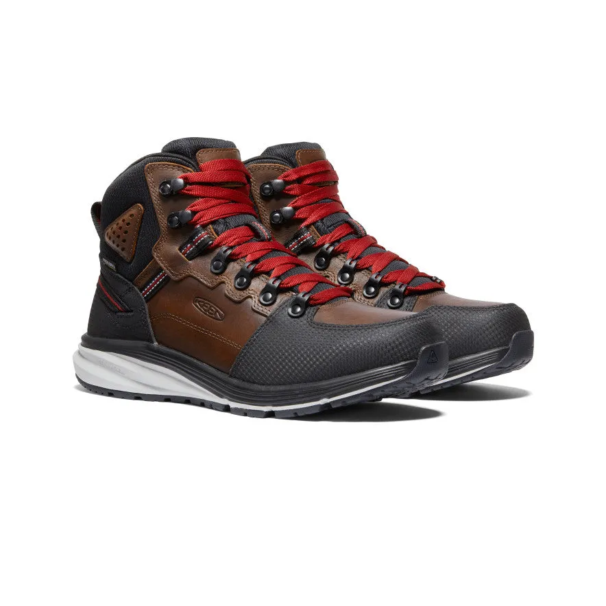 Herren Red Hook wasserdichter Stiefel (Weiche Zehenkappe) | Tabak/Schwarz