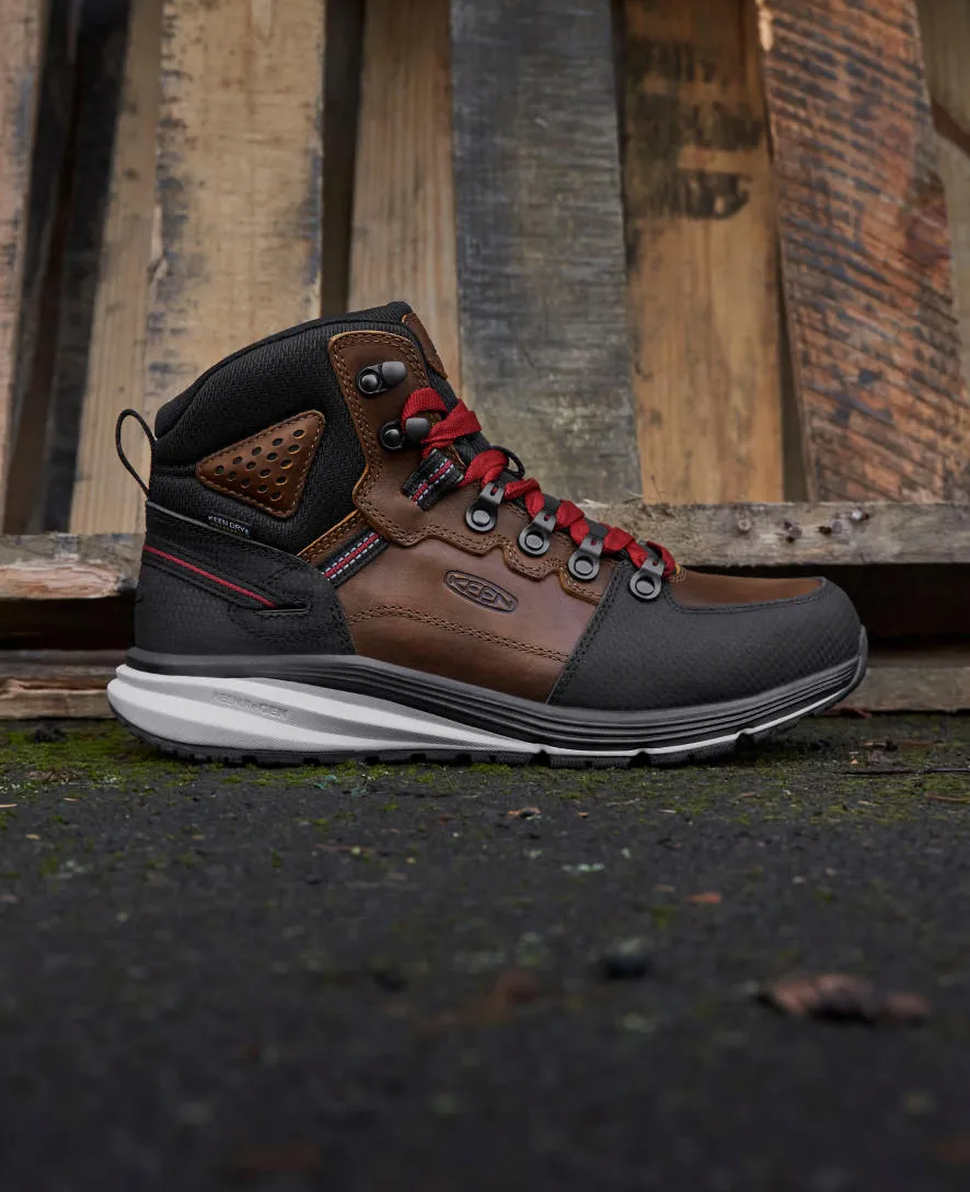 Herren Red Hook wasserdichter Stiefel (Weiche Zehenkappe) | Tabak/Schwarz