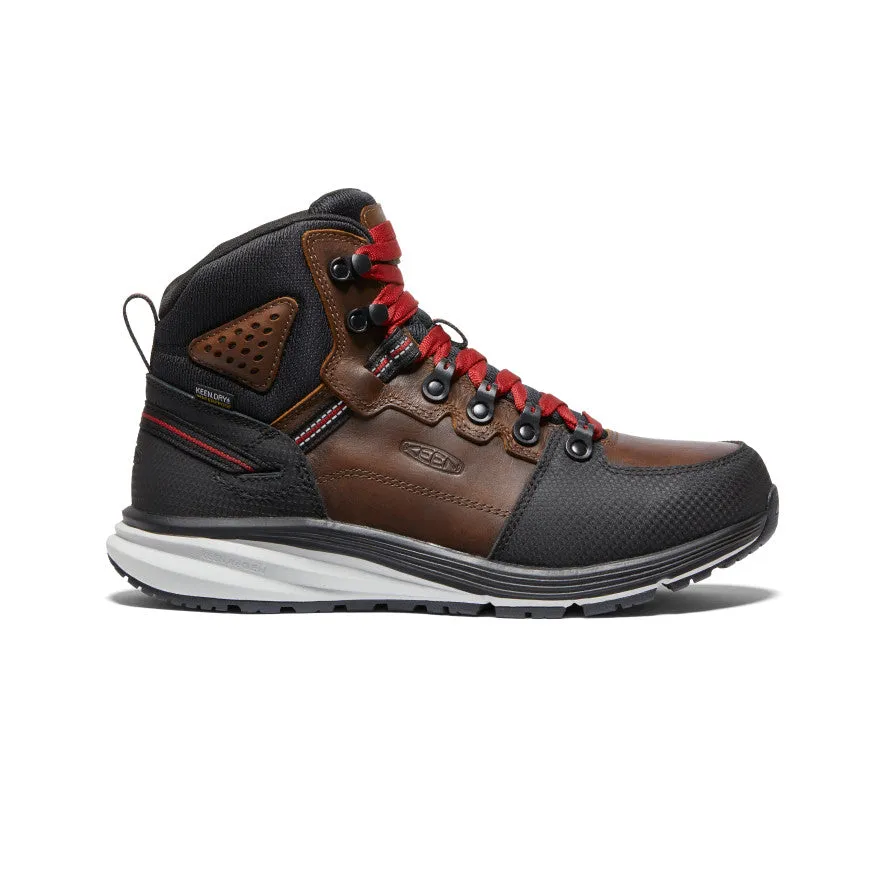Herren Red Hook wasserdichter Stiefel (Weiche Zehenkappe) | Tabak/Schwarz