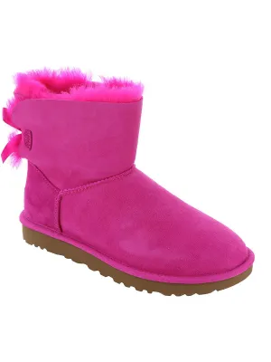 Mini Bailey Bow II Damen Wildleder Shearling Winterstiefel Hey Dude Schuhe