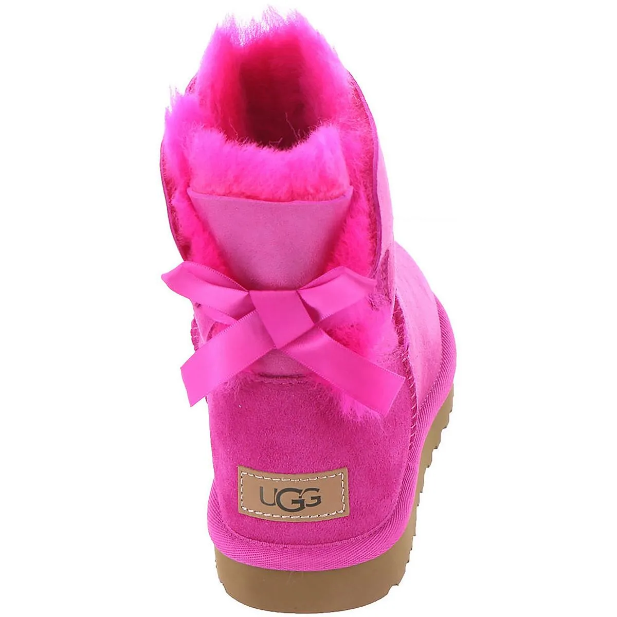 Mini Bailey Bow II Damen Wildleder Shearling Winterstiefel Hey Dude Schuhe