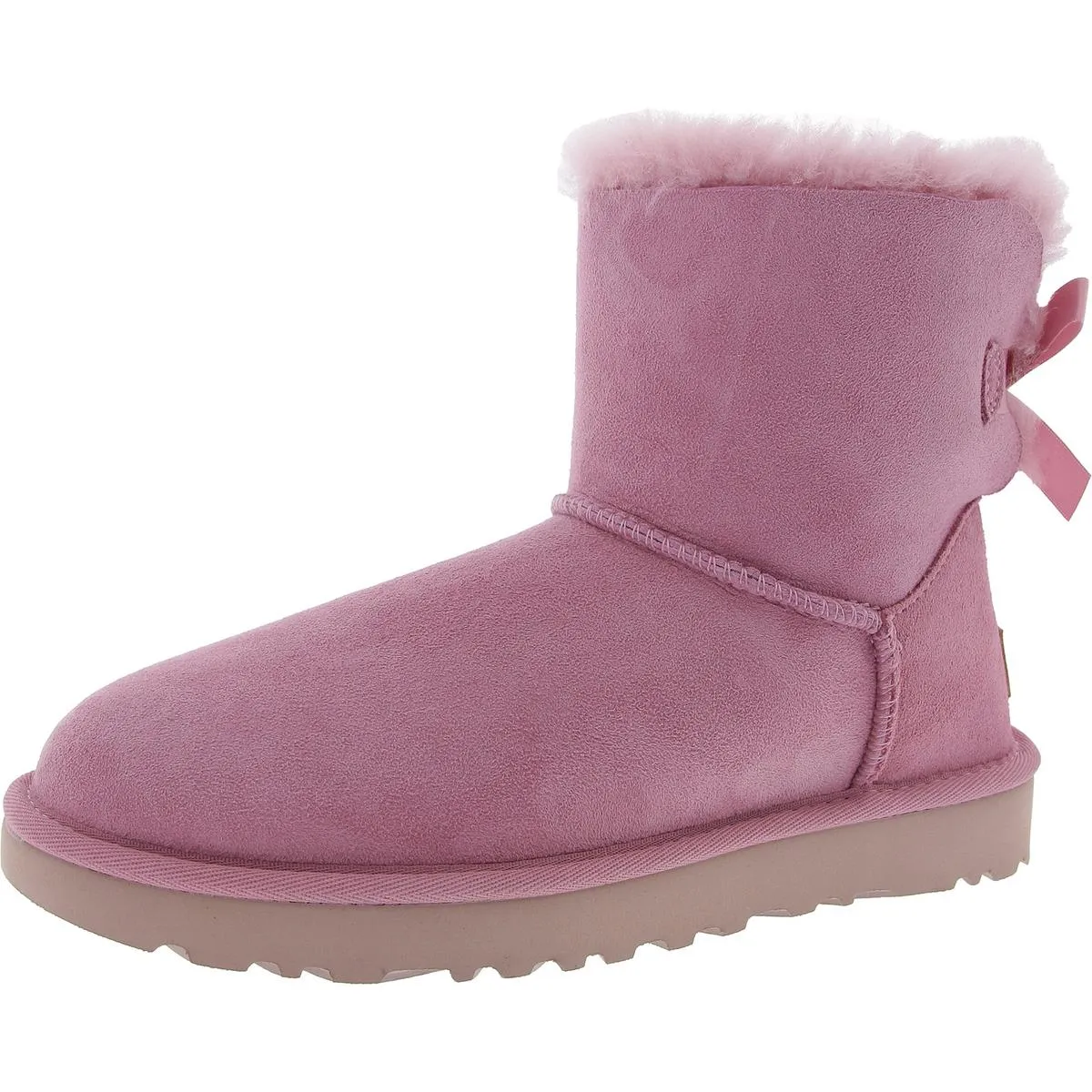Mini Bailey Bow II Damen Wildleder Shearling Winterstiefel Hey Dude Schuhe