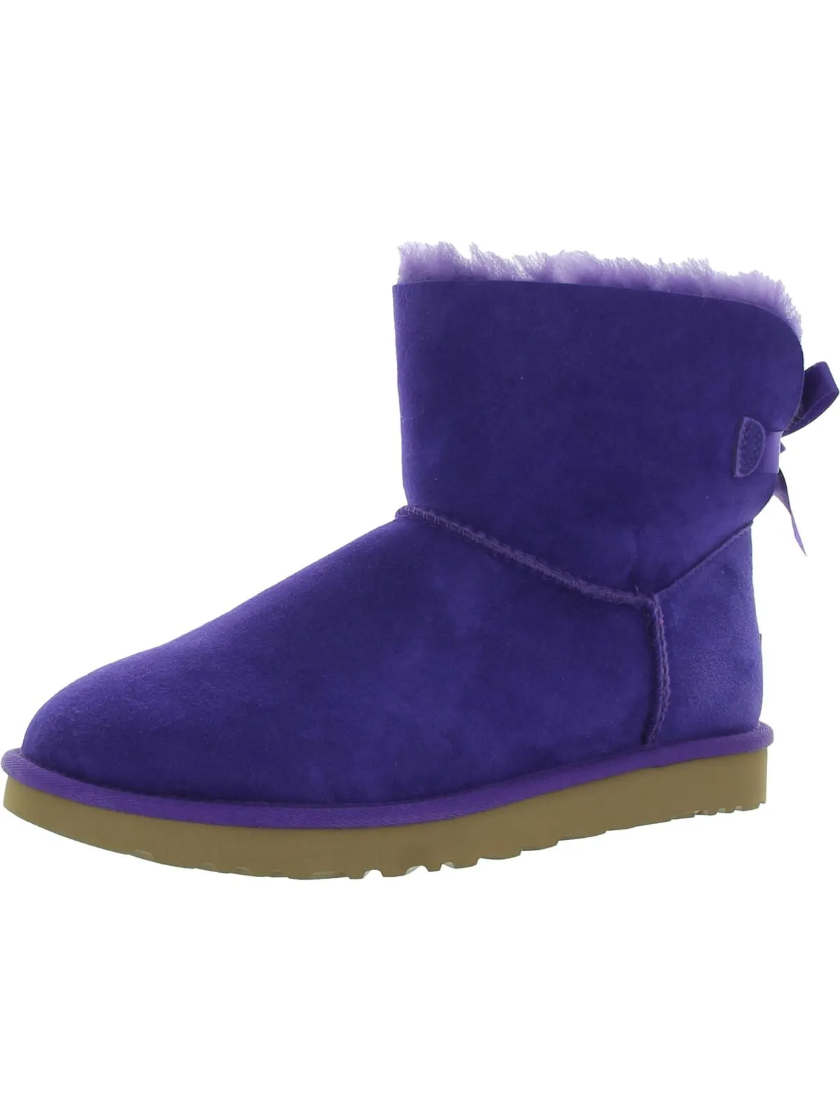 Mini Bailey Bow II Damen Wildleder Shearling Winterstiefel Hey Dude Schuhe