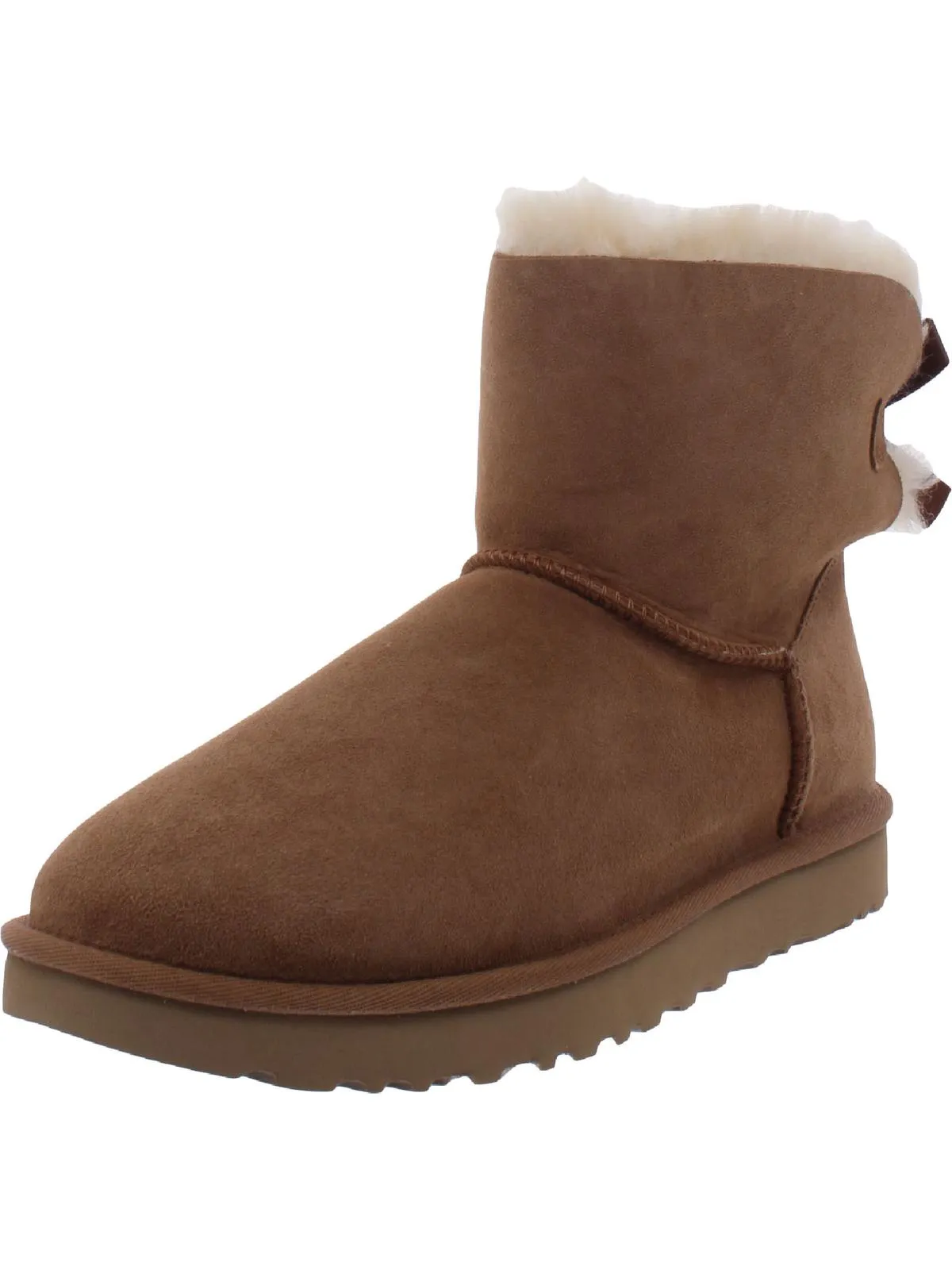 Mini Bailey Bow II Damen Wildleder Shearling Winterstiefel Hey Dude Schuhe