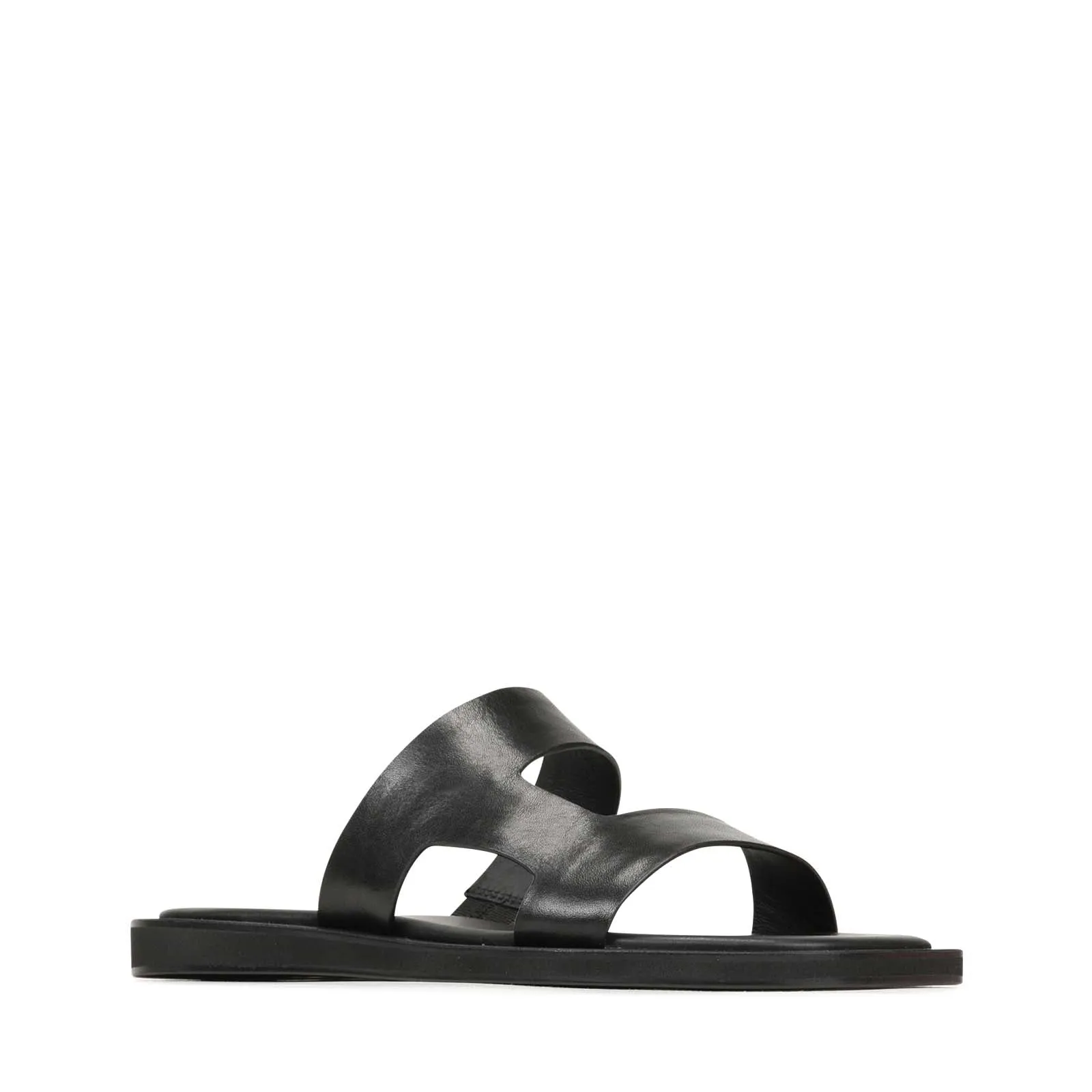 MISA LEDER-SLIDES SANDALEN