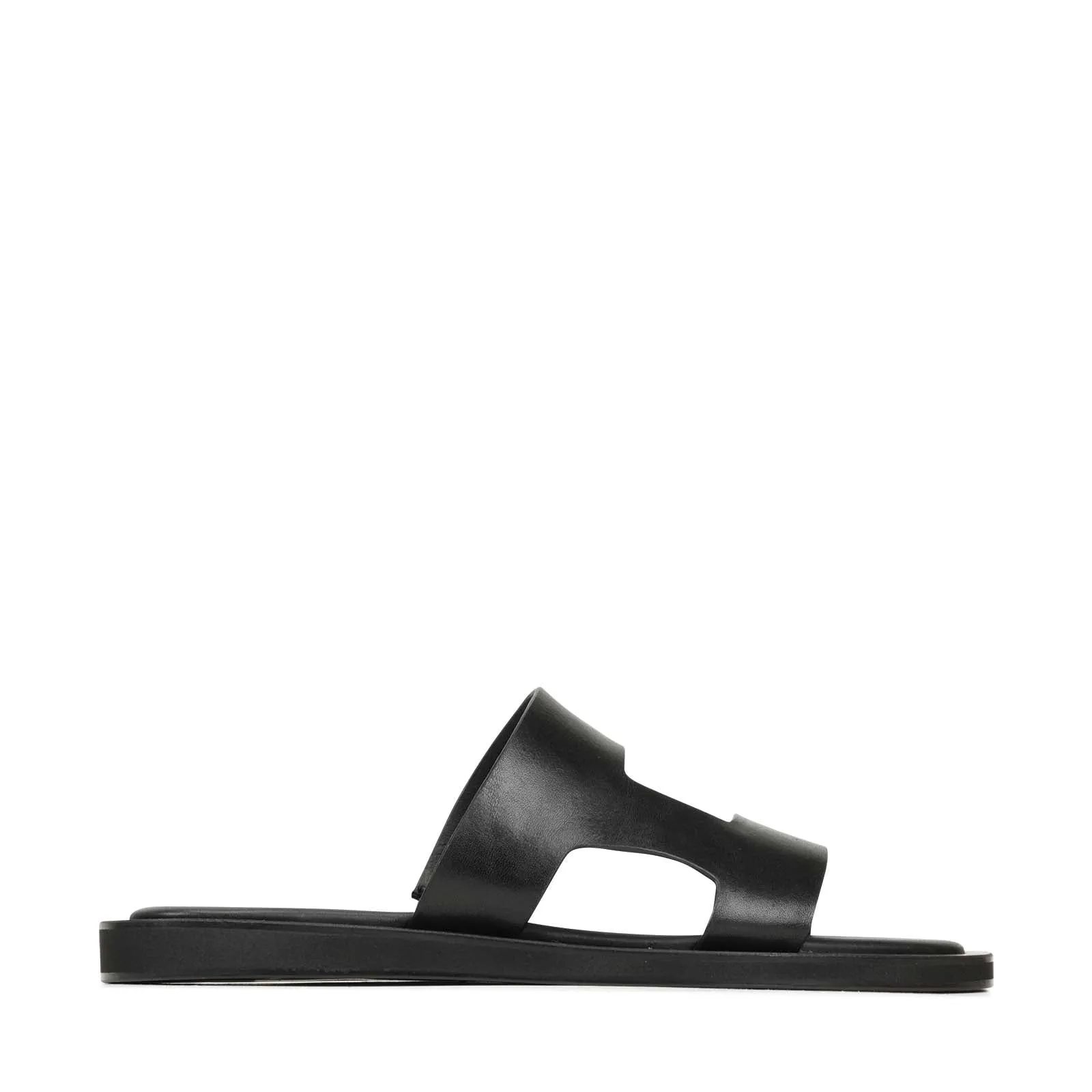 MISA LEDER-SLIDES SANDALEN