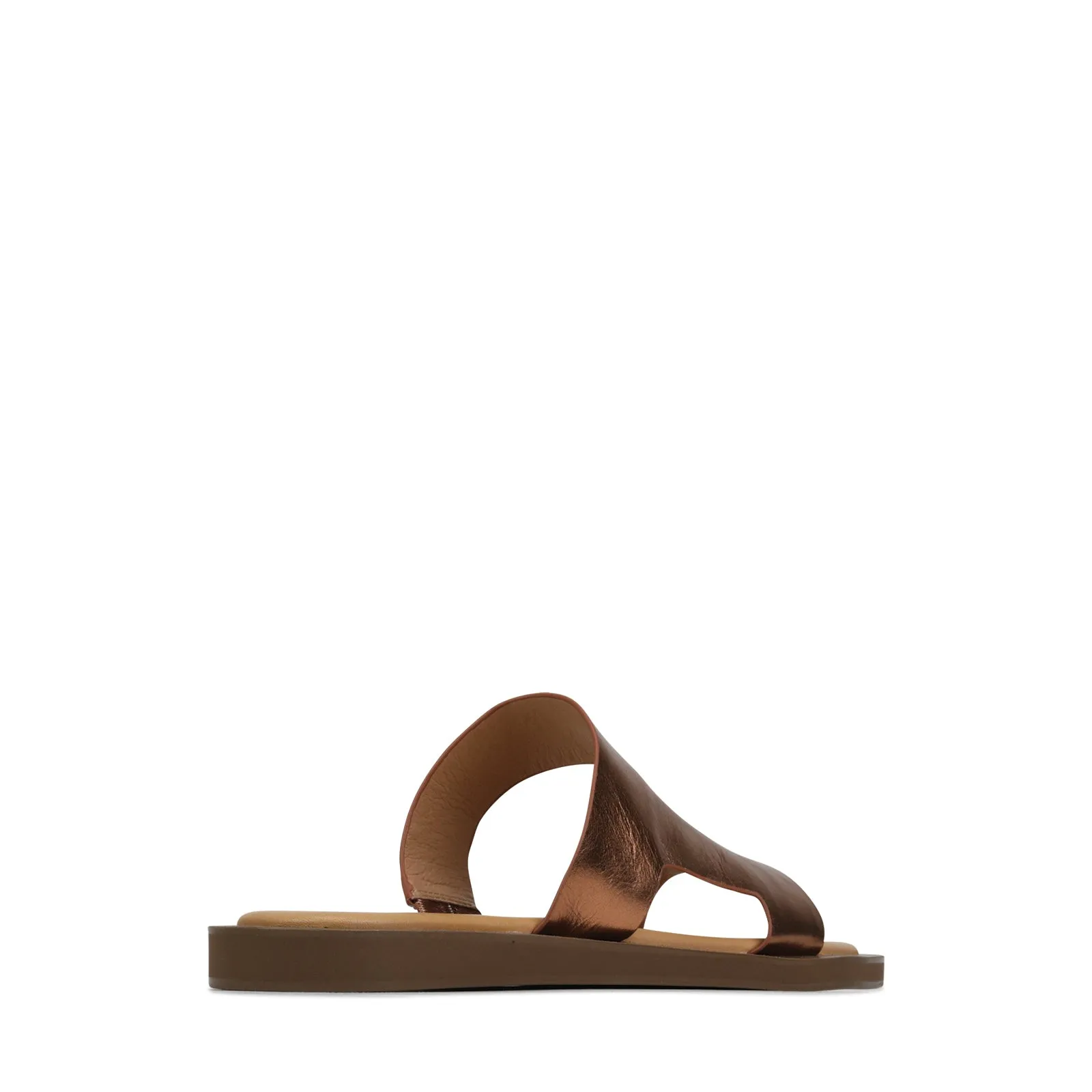MISA LEDER-SLIDES SANDALEN