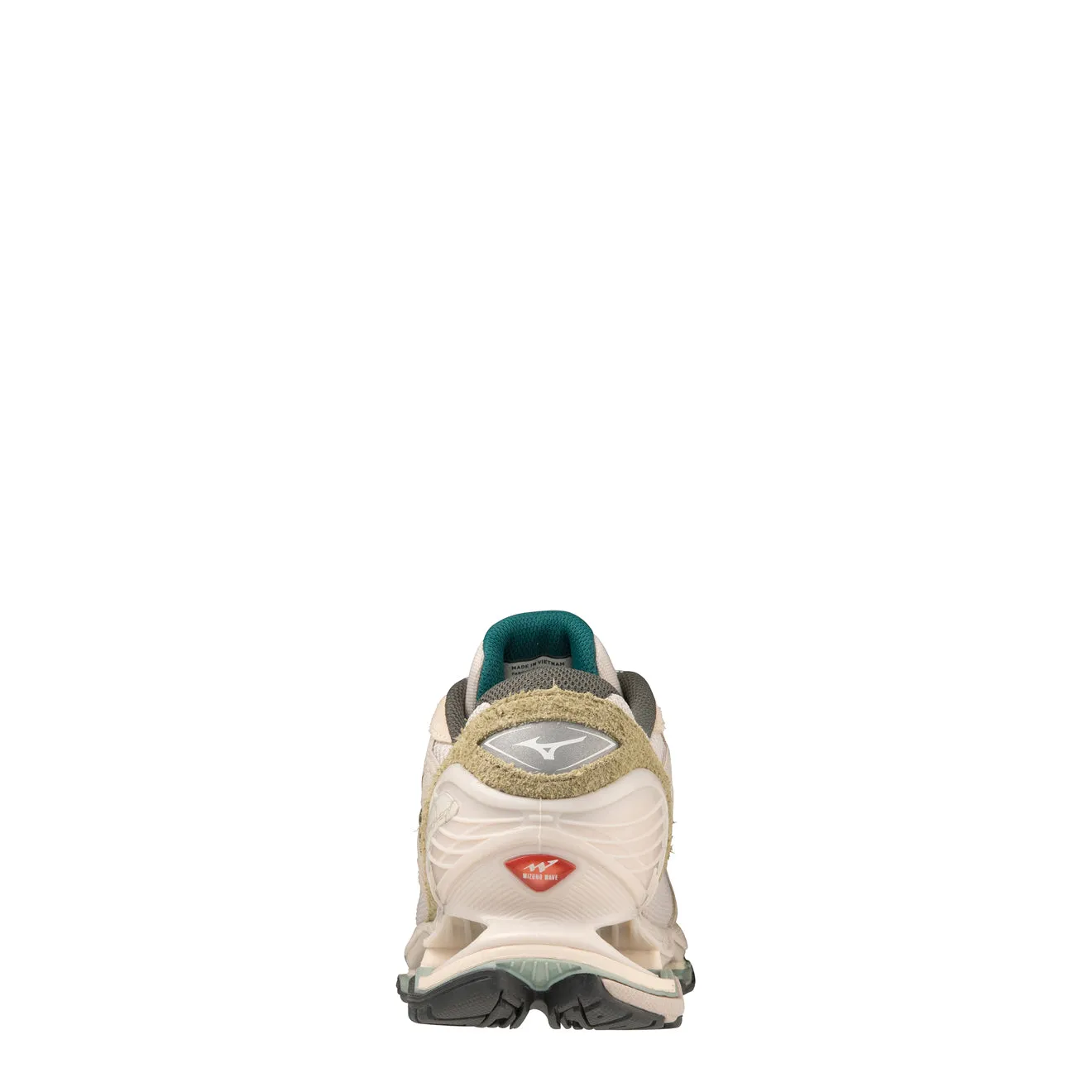 Mizuno Damen Wave Prophecy LS Silberwolke / Weißer Sand / Zedernholz