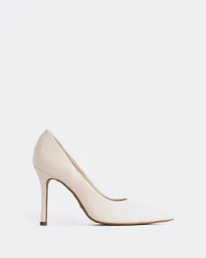 Moraya Off White Leder