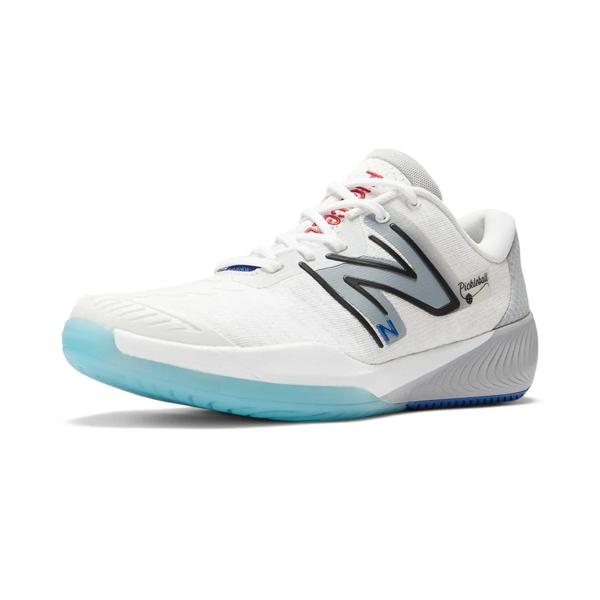 New Balance Herren MCH996PB Weiß/Schwarz Pickleball