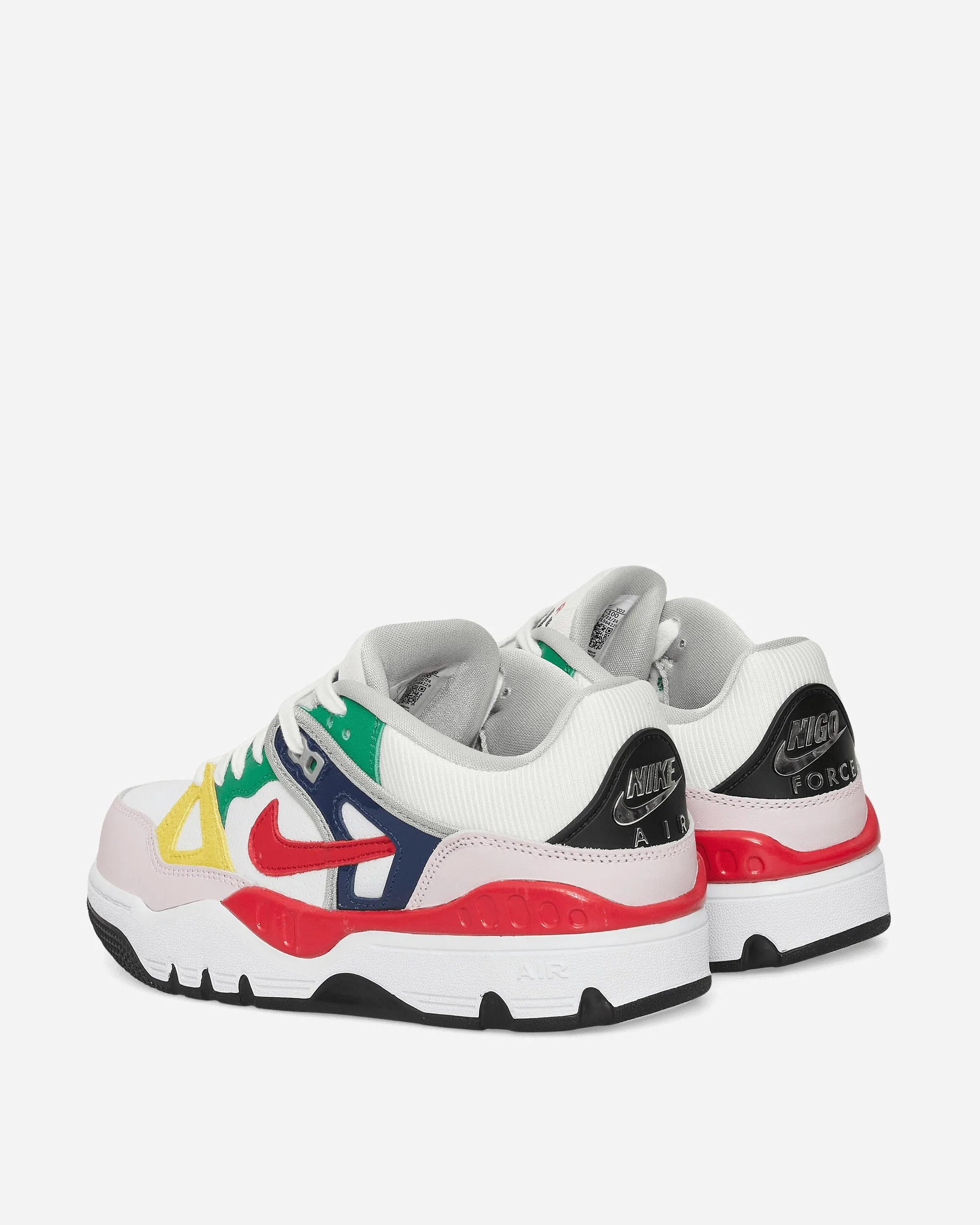 Nigo Air Force 3 Low Sneakers Blauer Void / Tourgelb
