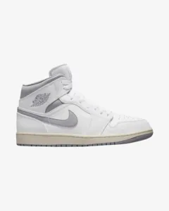 NIKE AIR JORDAN1 MID NEUTRAL GRAU GS