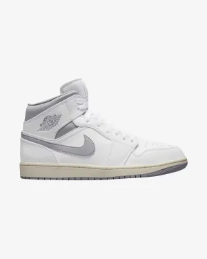 NIKE AIR JORDAN1 MID NEUTRAL GRAU GS