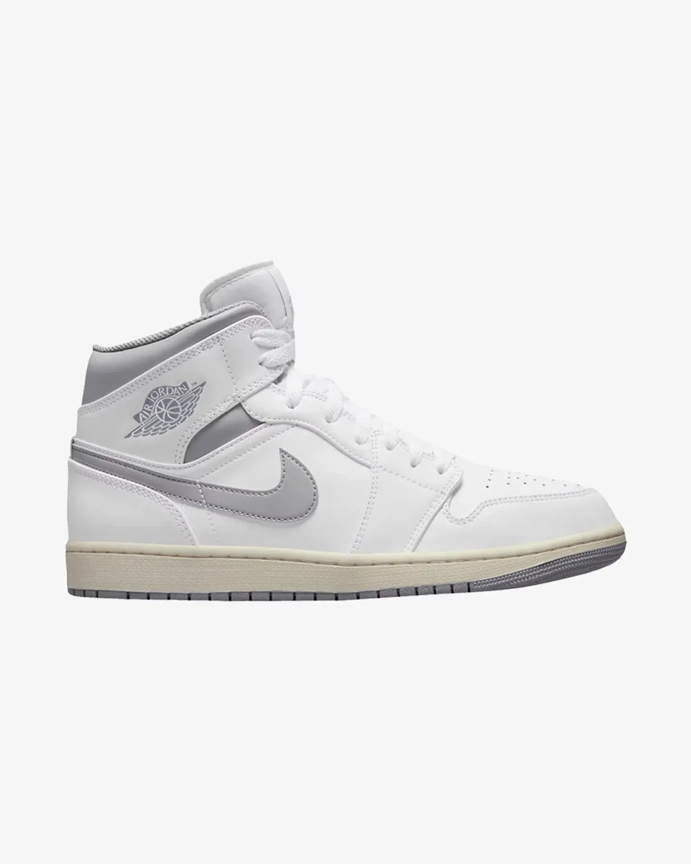 NIKE AIR JORDAN1 MID NEUTRAL GRAU GS