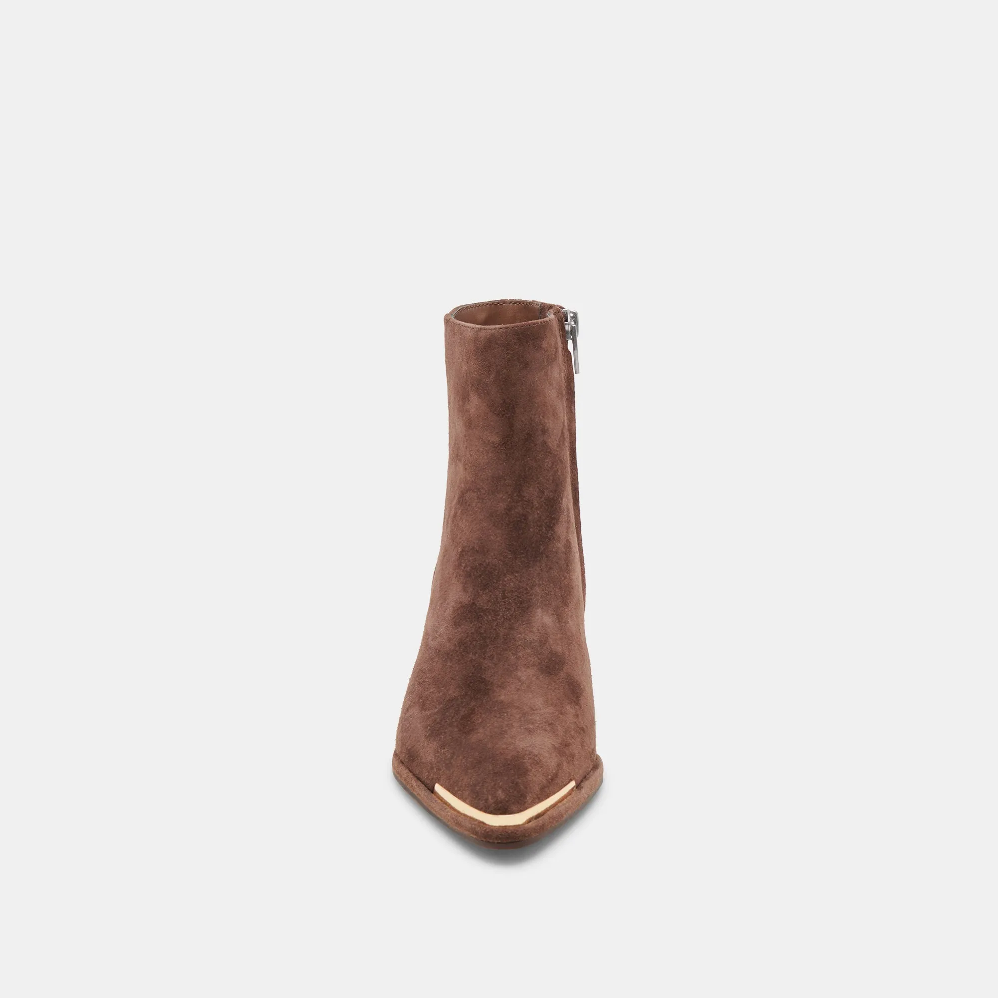 NONAH STIEFELETTEN DK BRAUN WILDLEDER