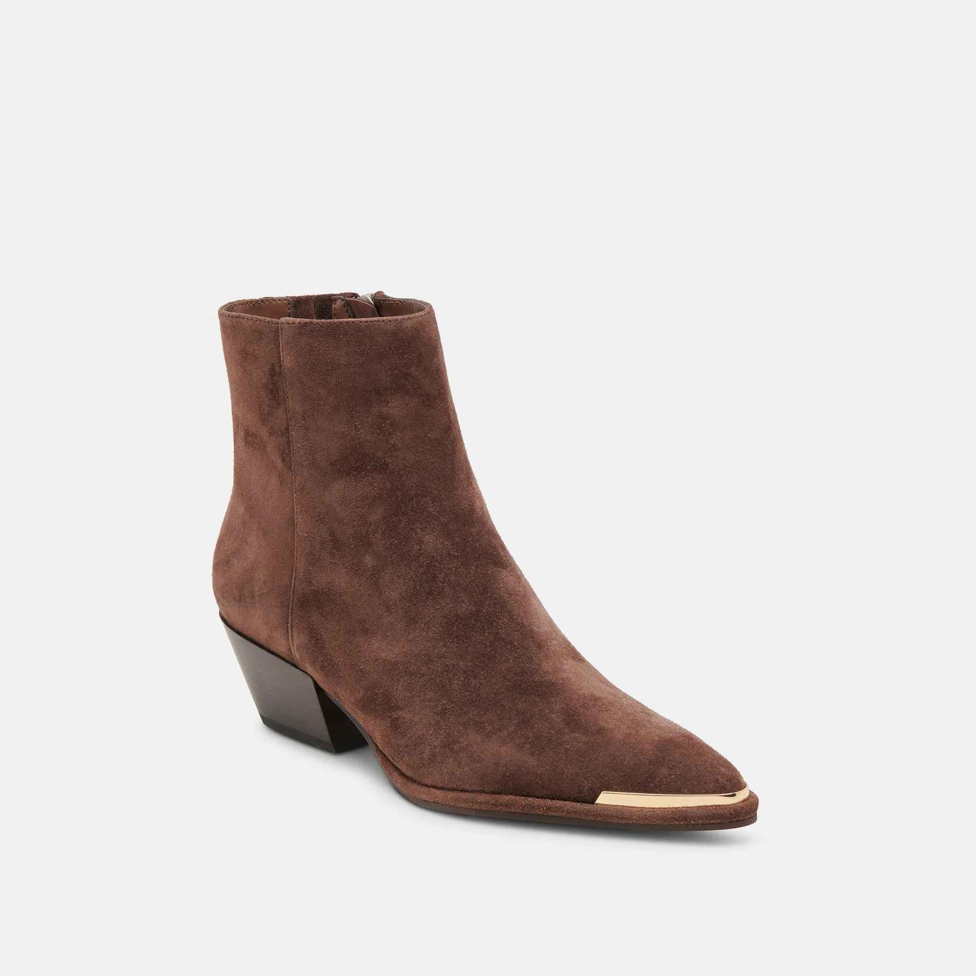 NONAH STIEFELETTEN DK BRAUN WILDLEDER
