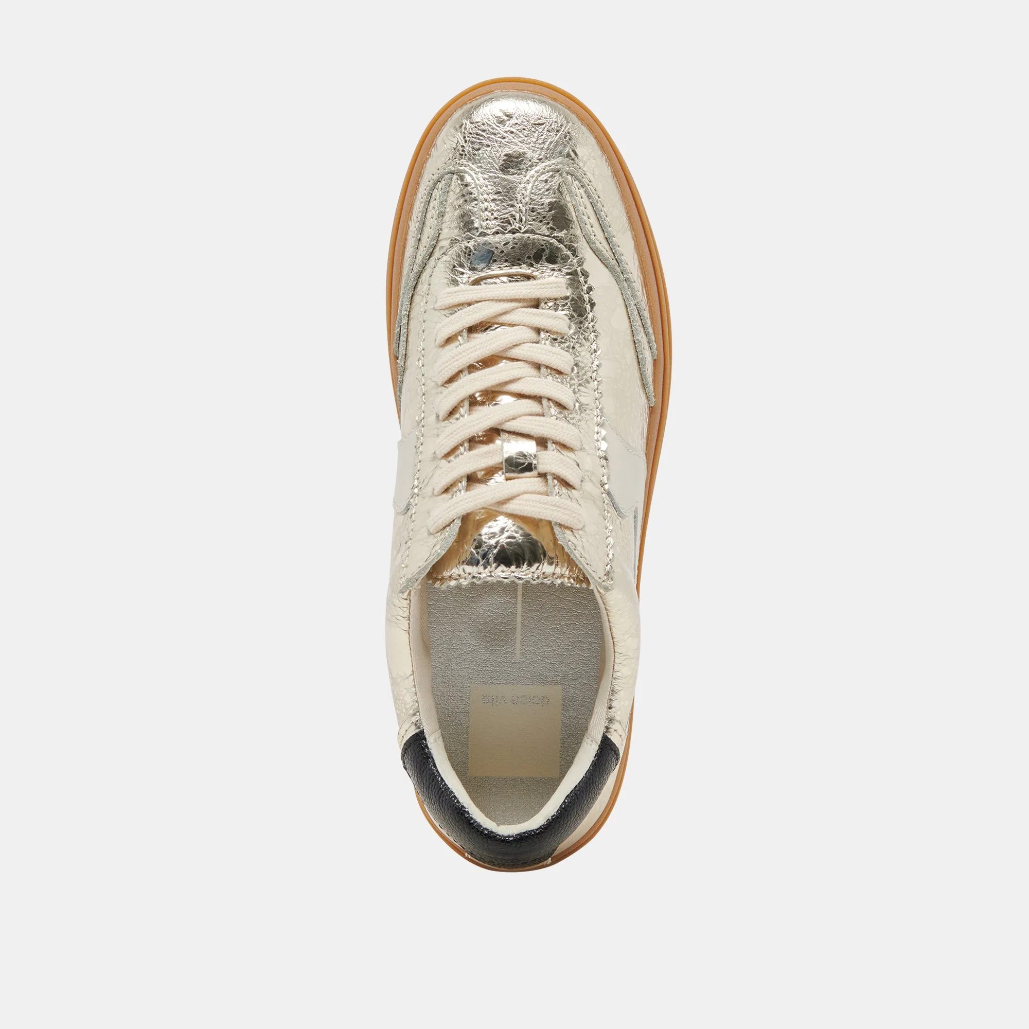 HINWEIS X SNEAKERS PLATINUM DISTRESSED LEDER