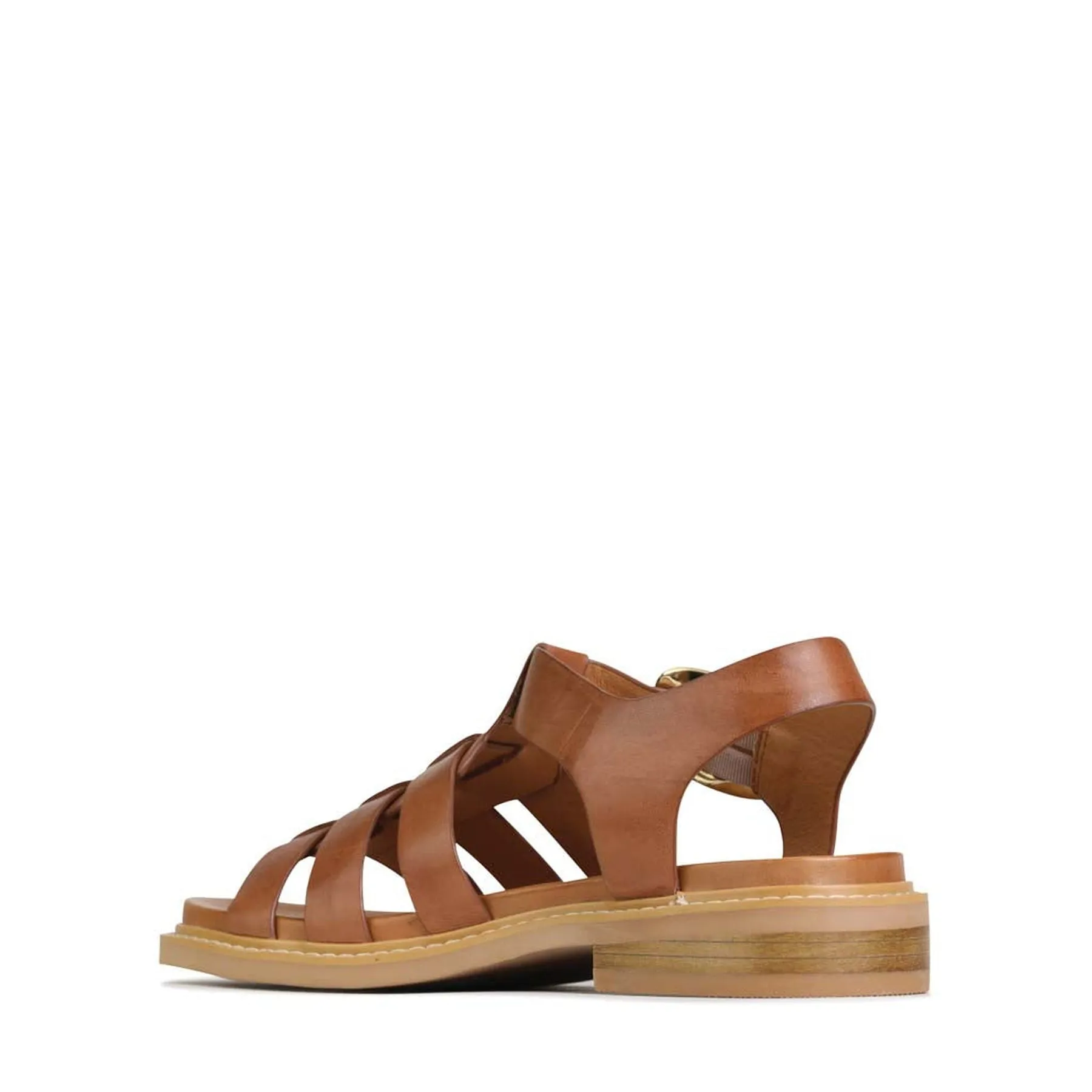 VERZIERTE LEDER SANDALEN