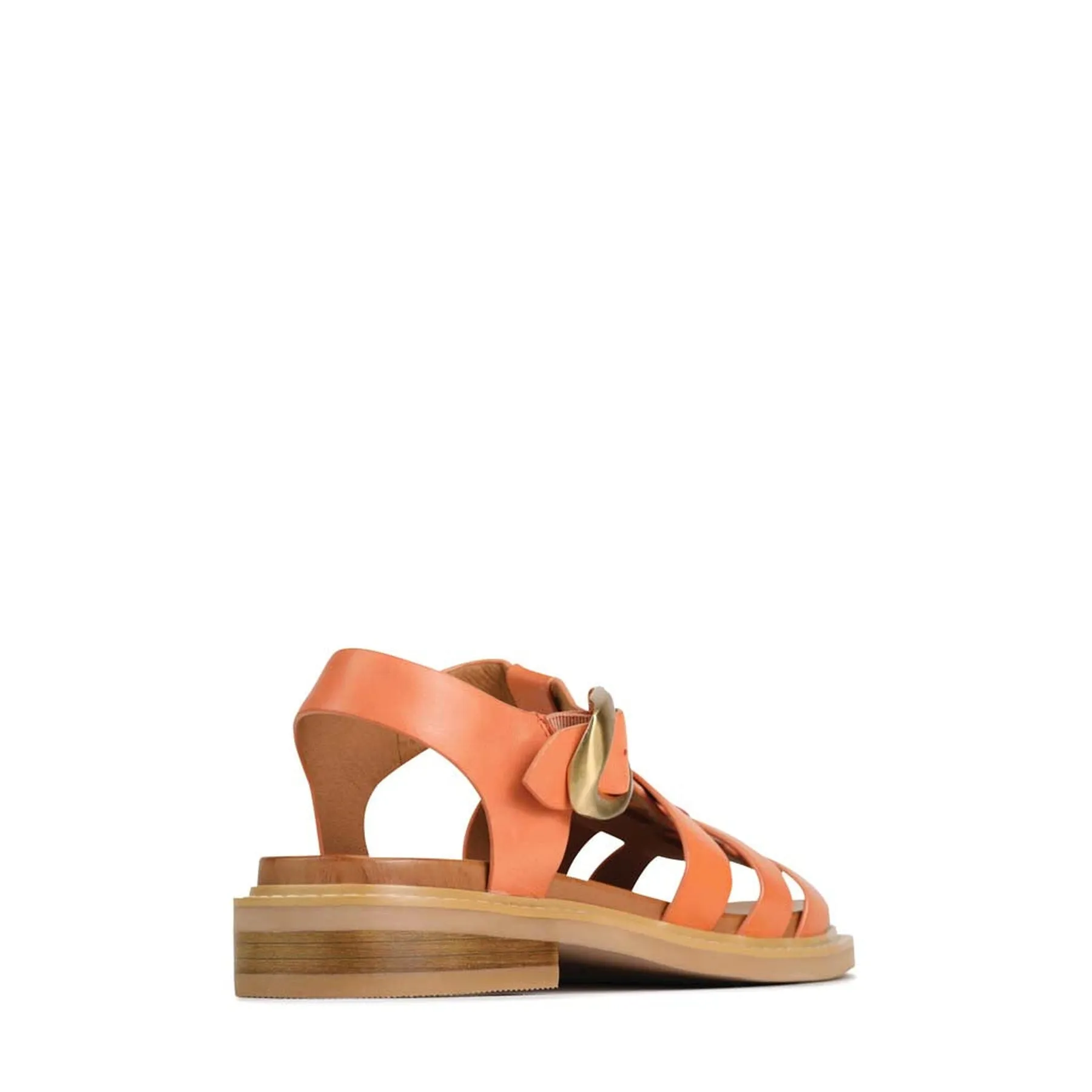 VERZIERTE LEDER SANDALEN