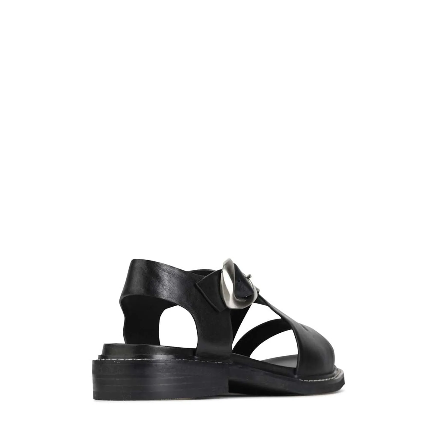 VERZIERTE LEDERSANDALEN