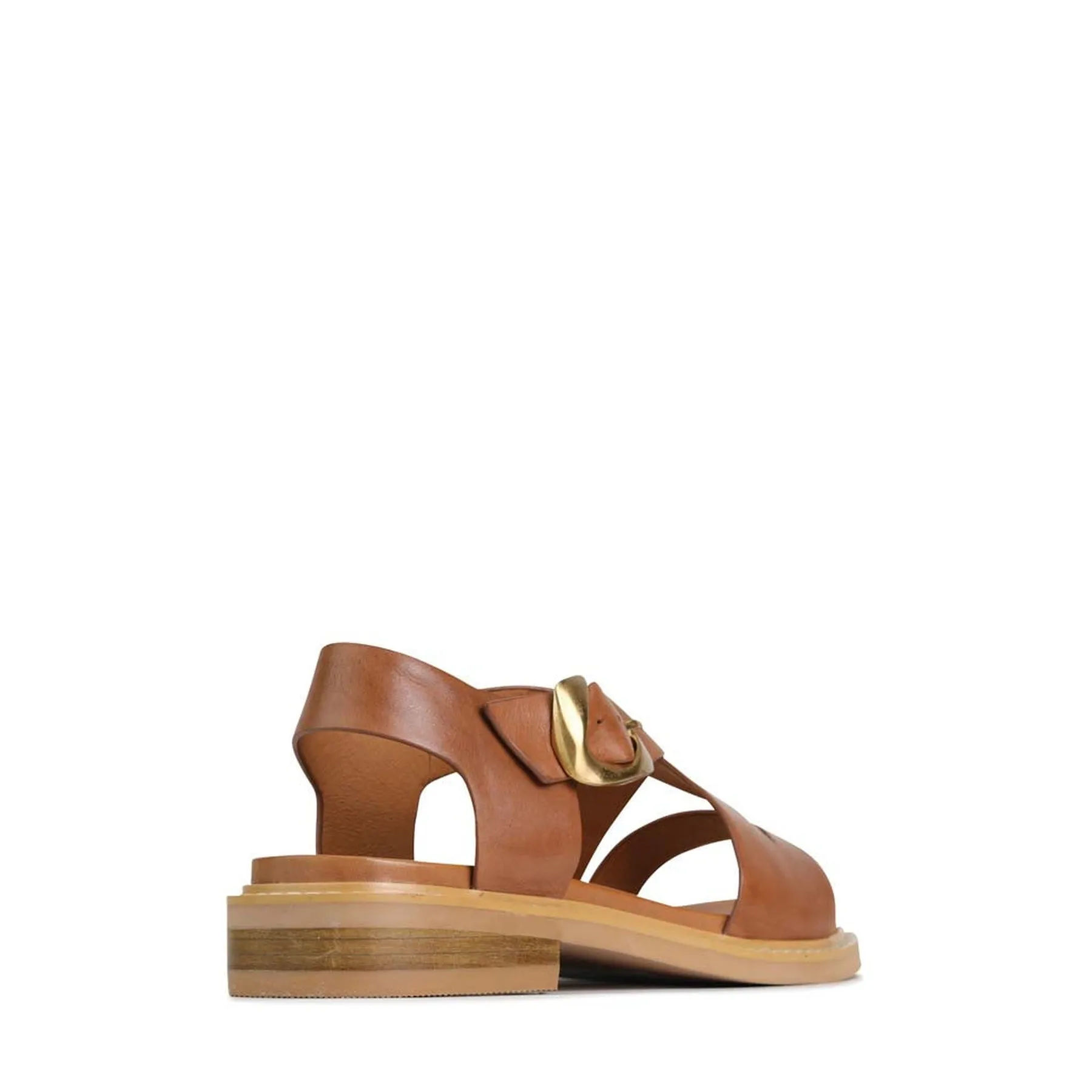 VERZIERTE LEDERSANDALEN