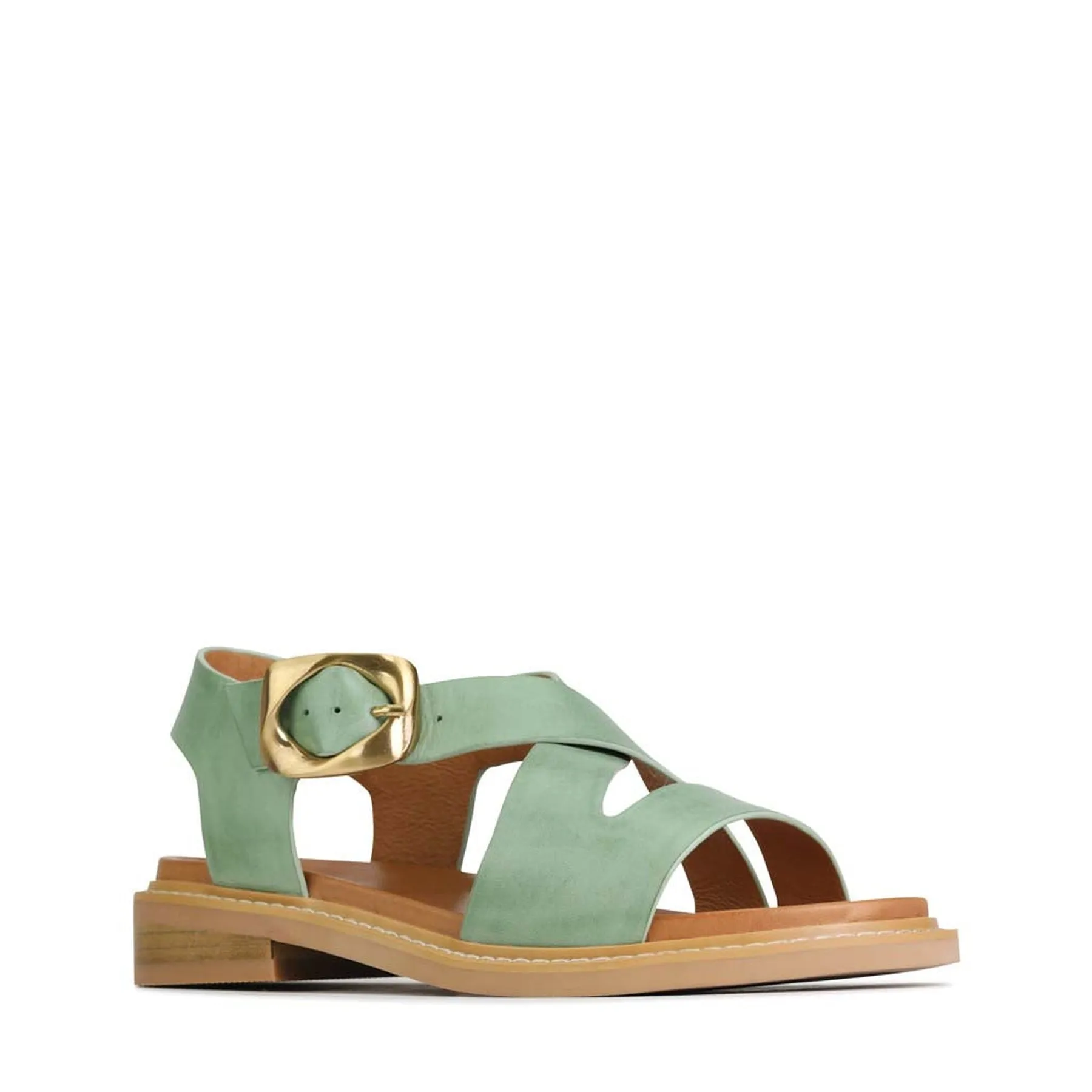 VERZIERTE LEDERSANDALEN