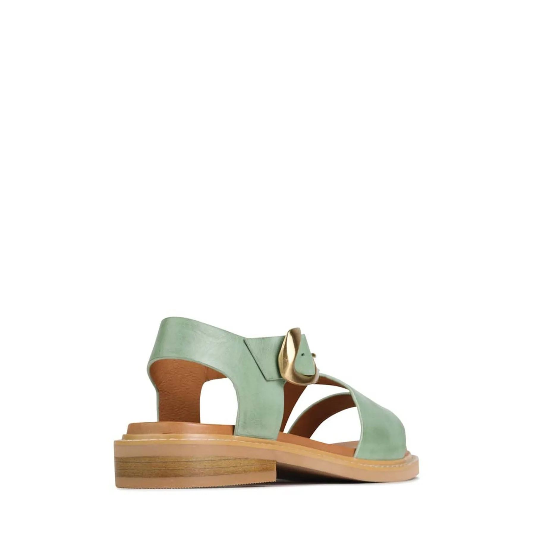 VERZIERTE LEDERSANDALEN