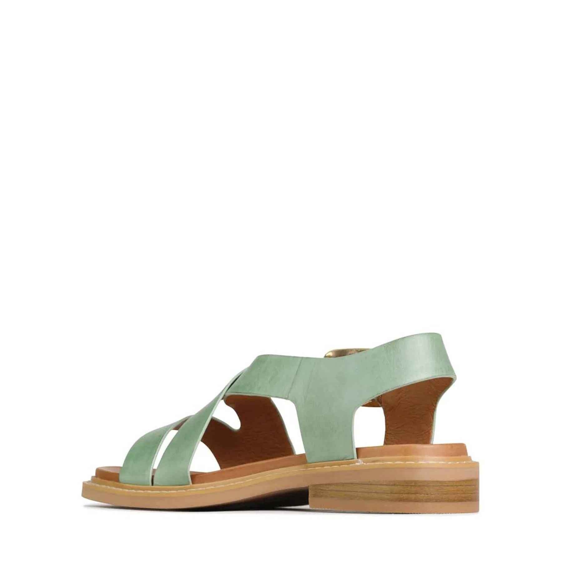 VERZIERTE LEDERSANDALEN