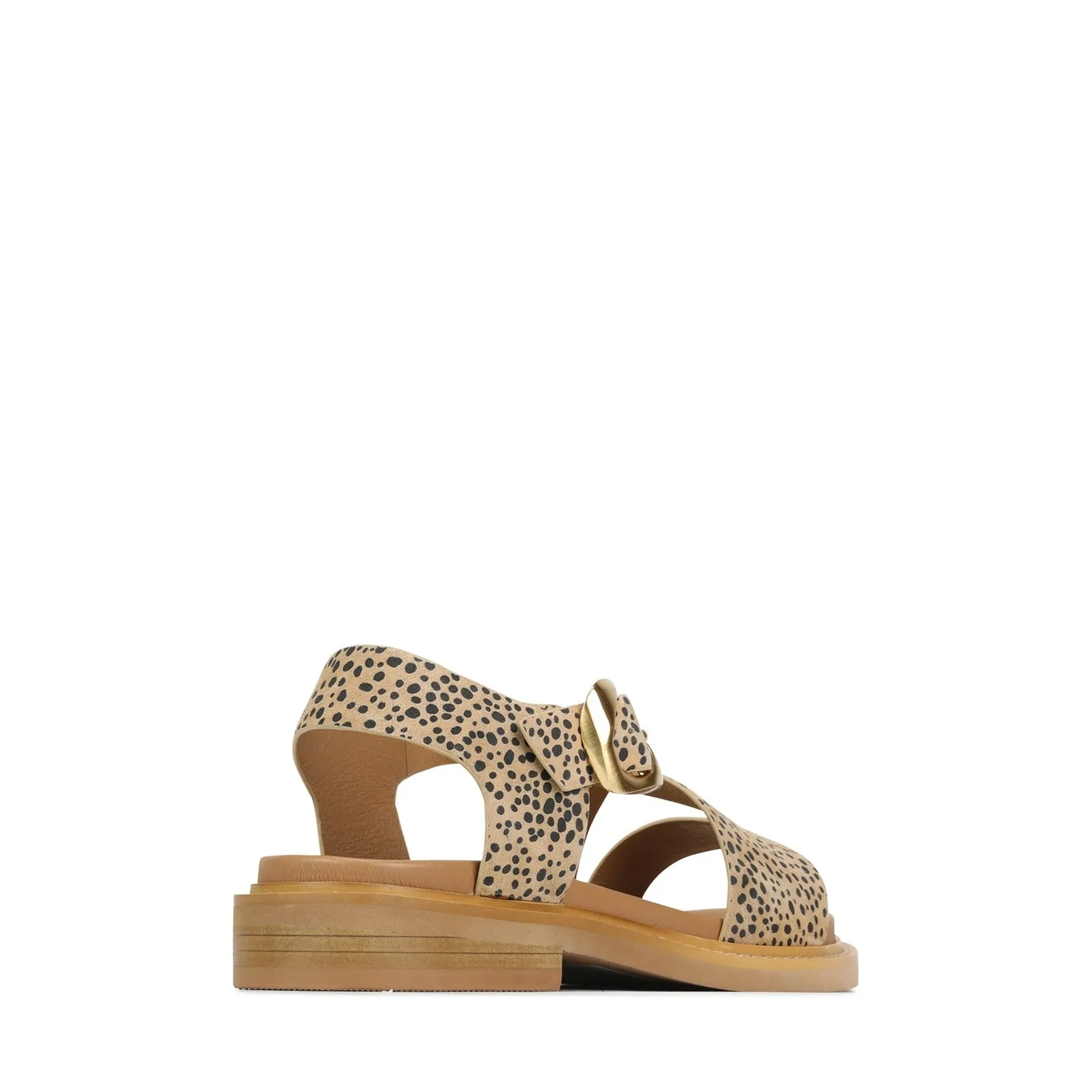 VERZIERTE LEDERSANDALEN