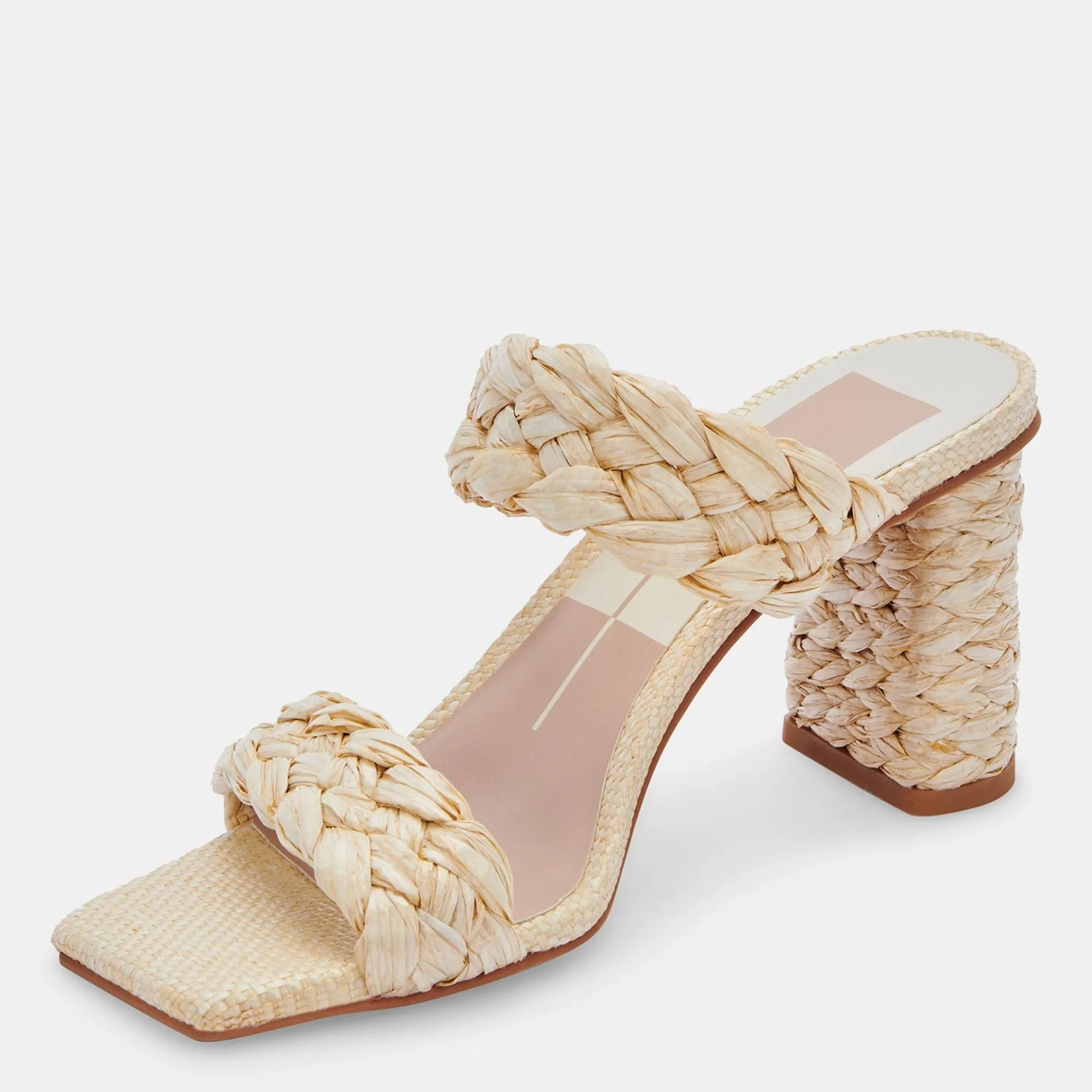 PAILY RAFFIA ABSÄTZE VANILLA RAFFIA ecco Schuhe