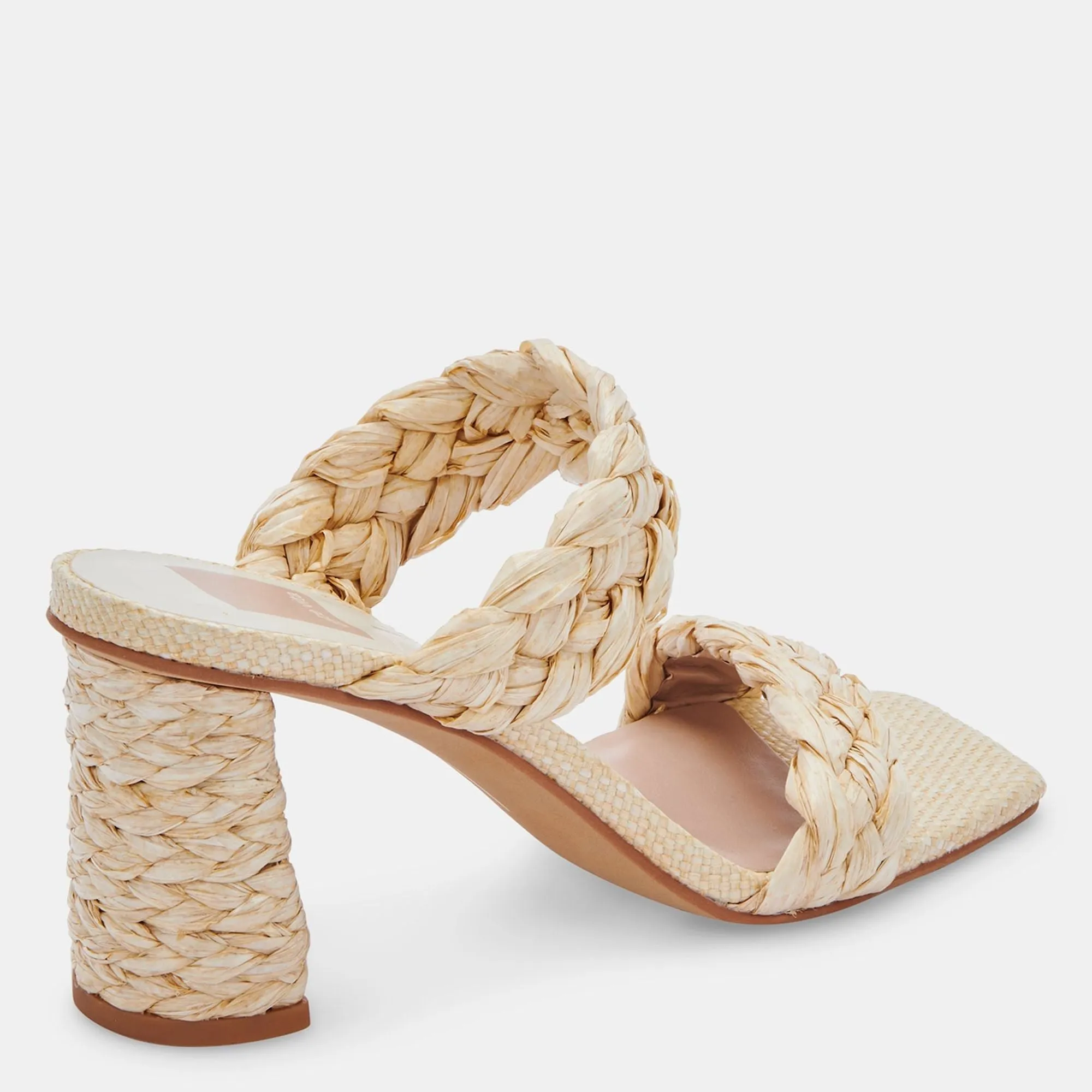 PAILY RAFFIA ABSÄTZE VANILLA RAFFIA ecco Schuhe