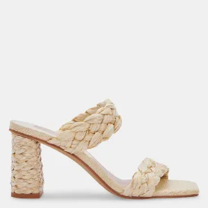 PAILY RAFFIA ABSÄTZE VANILLA RAFFIA ecco Schuhe