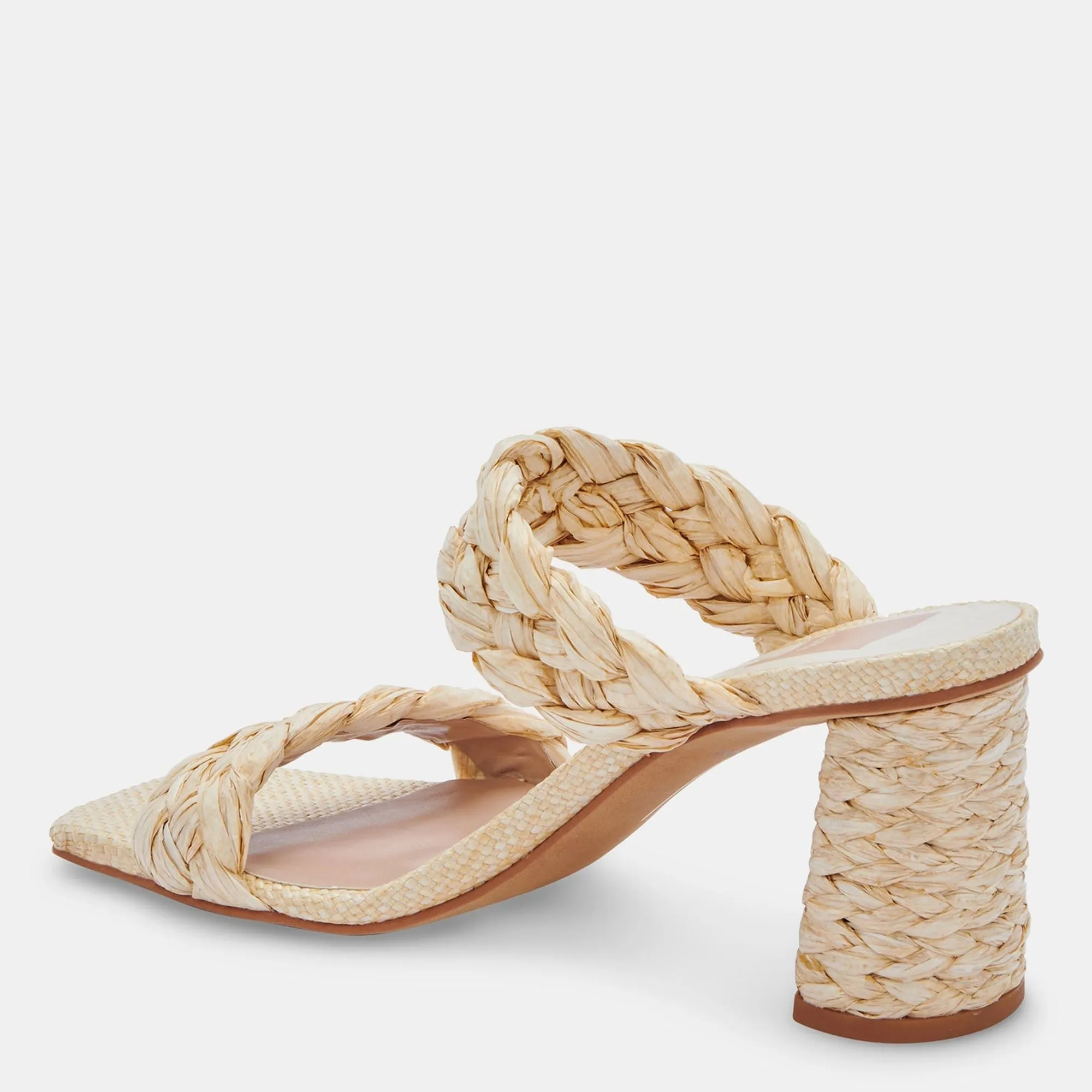 PAILY RAFFIA ABSÄTZE VANILLA RAFFIA ecco Schuhe