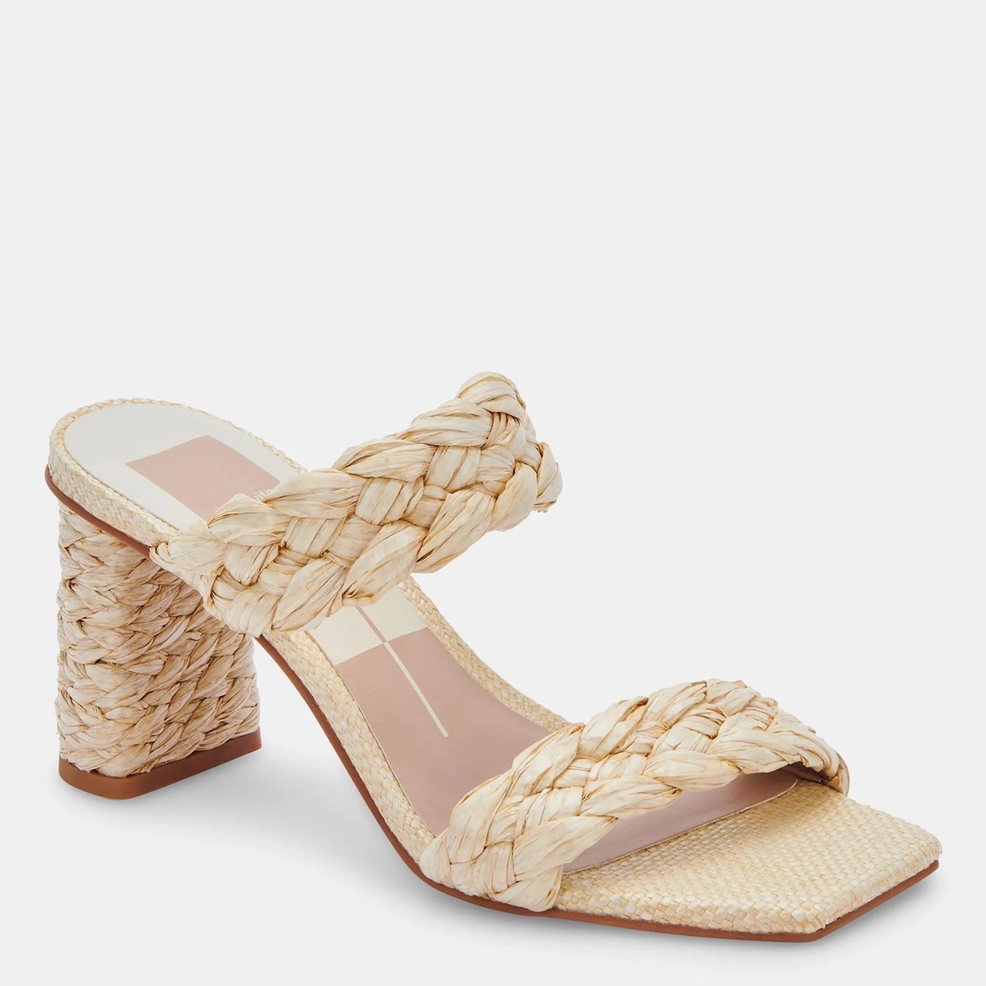 PAILY RAFFIA ABSÄTZE VANILLA RAFFIA ecco Schuhe