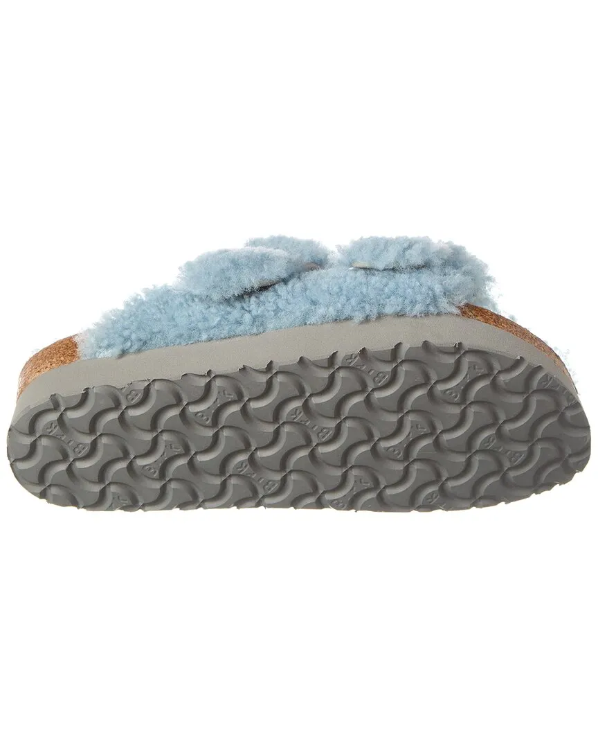 Papillio von Birkenstock Arizona Big Buckle Schmales Schaffell Sandale