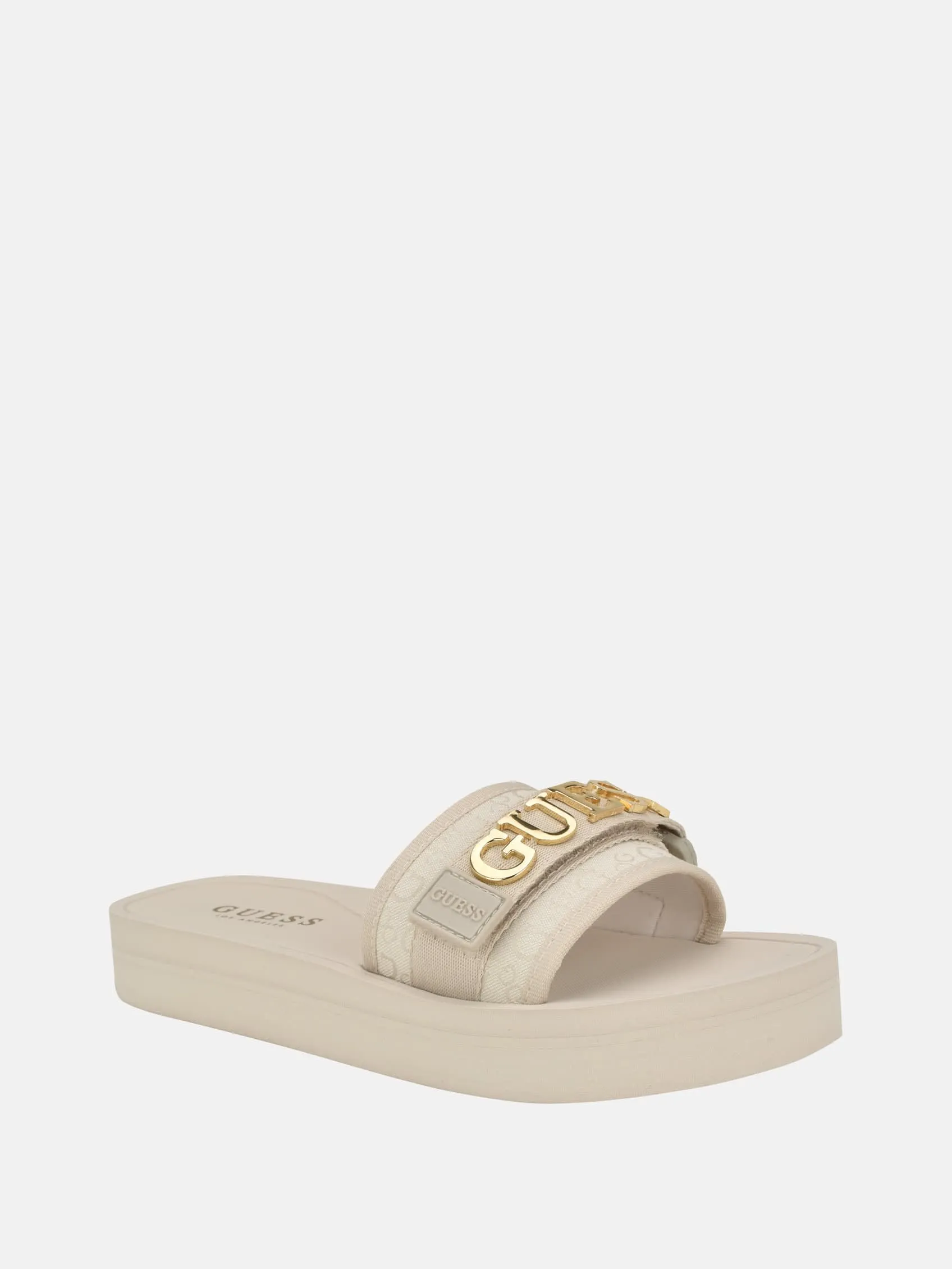 Peers Logo Slide Sandalen Hey Dude Schuhe