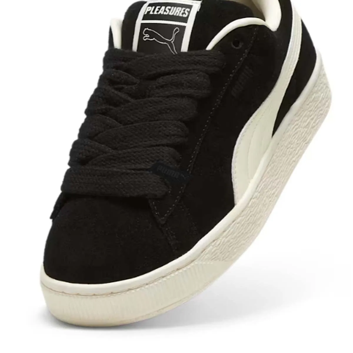  PLEASURES Suede XL 'PUMA Schwarz Frosted Elfenbein'