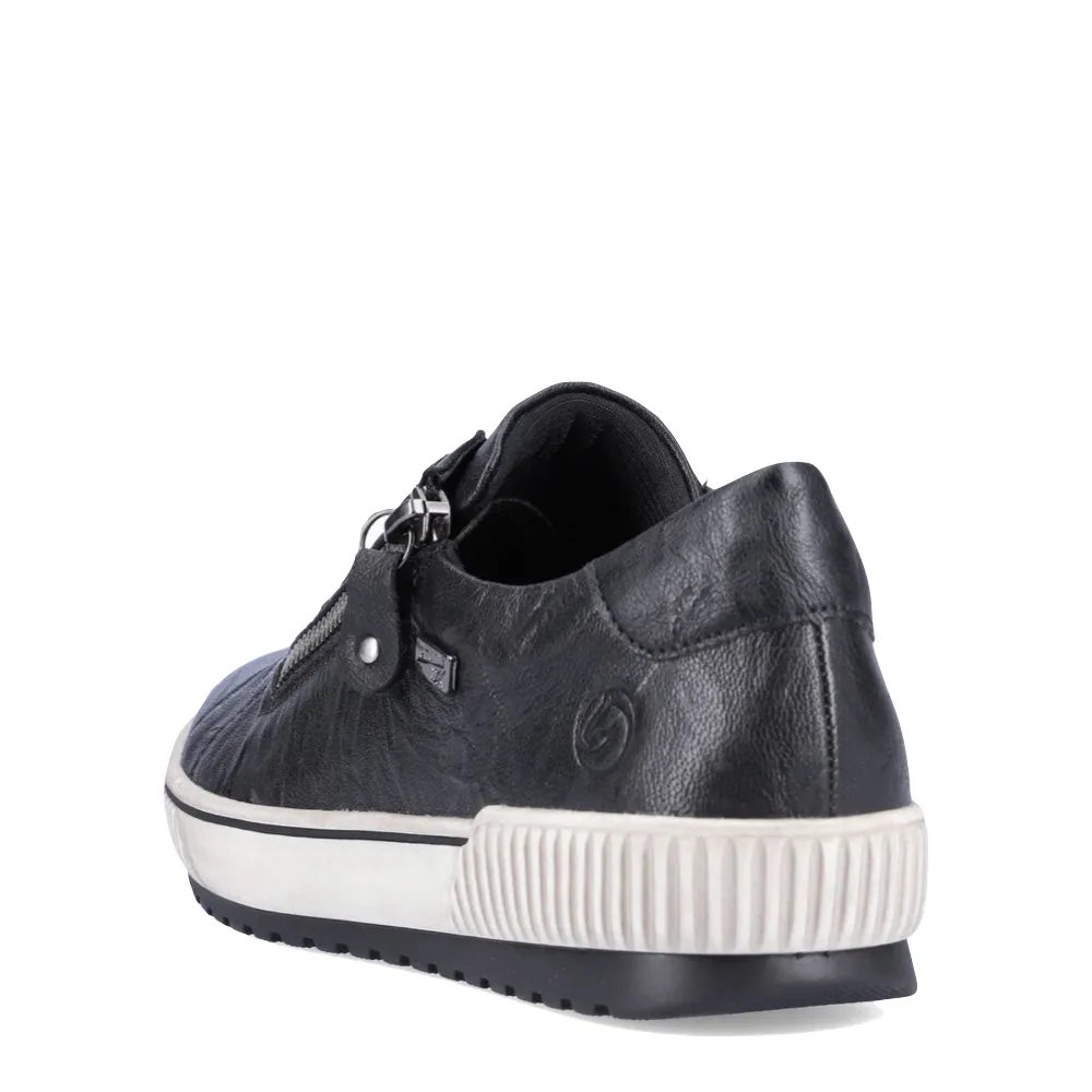 Remonte Damen Maditta 00 Wasserdichte Sneaker in Schwarz