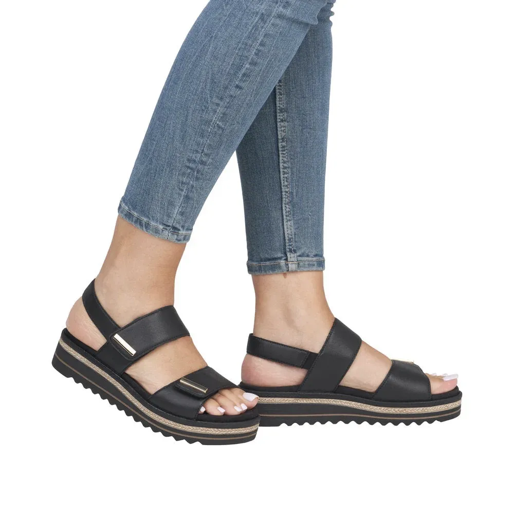 Remote Damen Jocelyn 59 Sandale in Schwarz