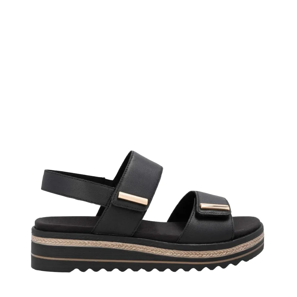 Remote Damen Jocelyn 59 Sandale in Schwarz