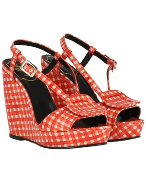 Roger Vivier Keilabsatz-Sandalen aus Leder_Roger-Vivier