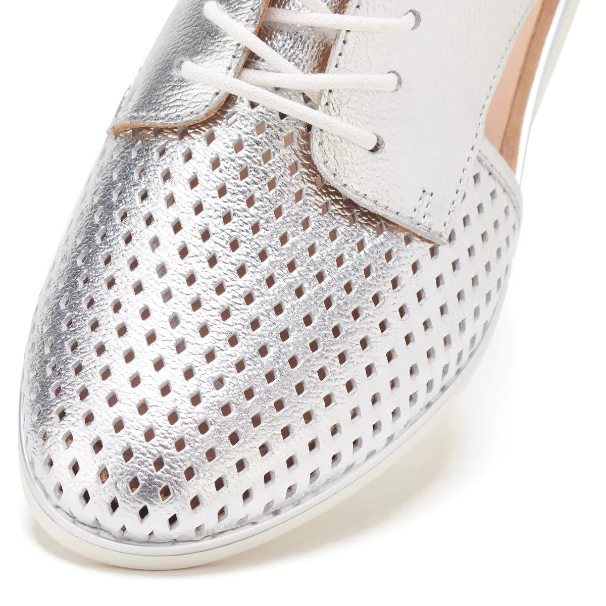 Rollie Sidecut Punch Silber Schuhe_Rollie