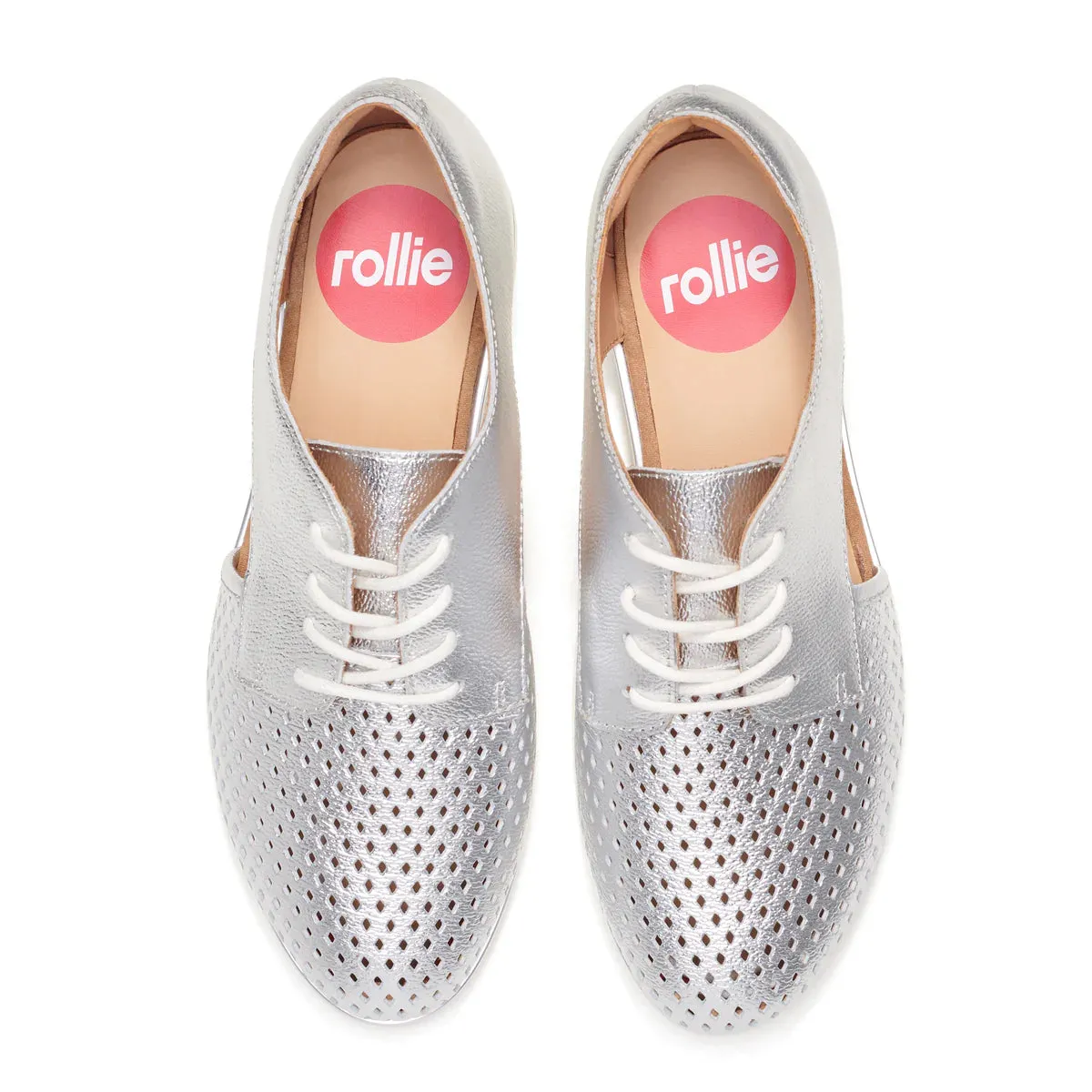 Rollie Sidecut Punch Silber Schuhe_Rollie