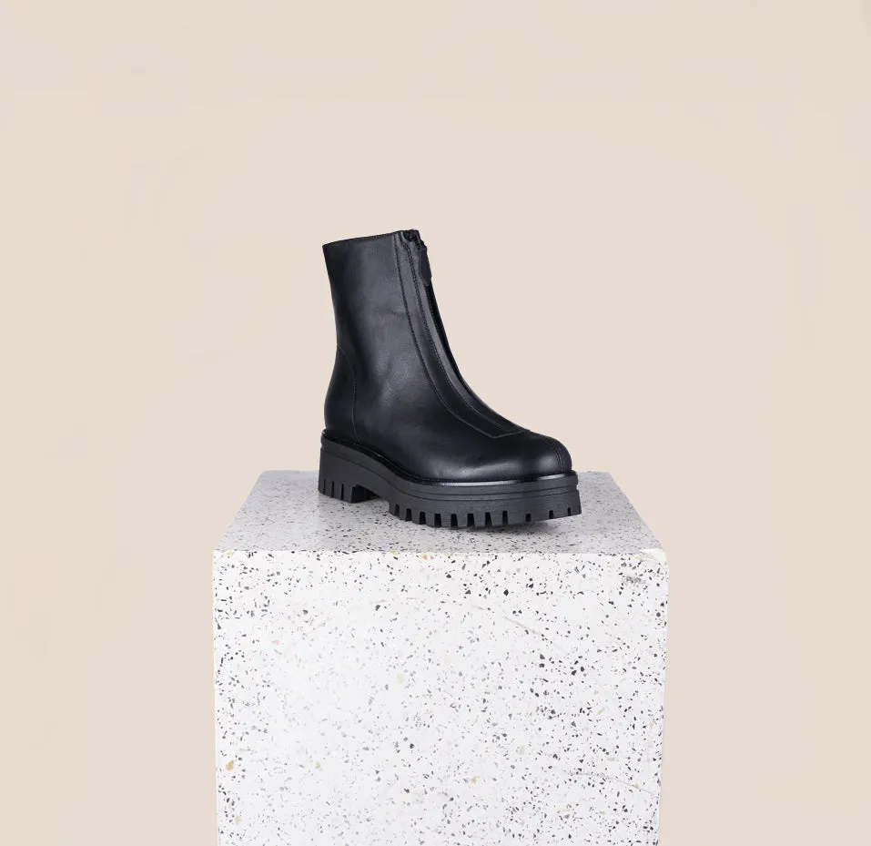 Roma Lug Sole (Schwarzer Reißverschluss)