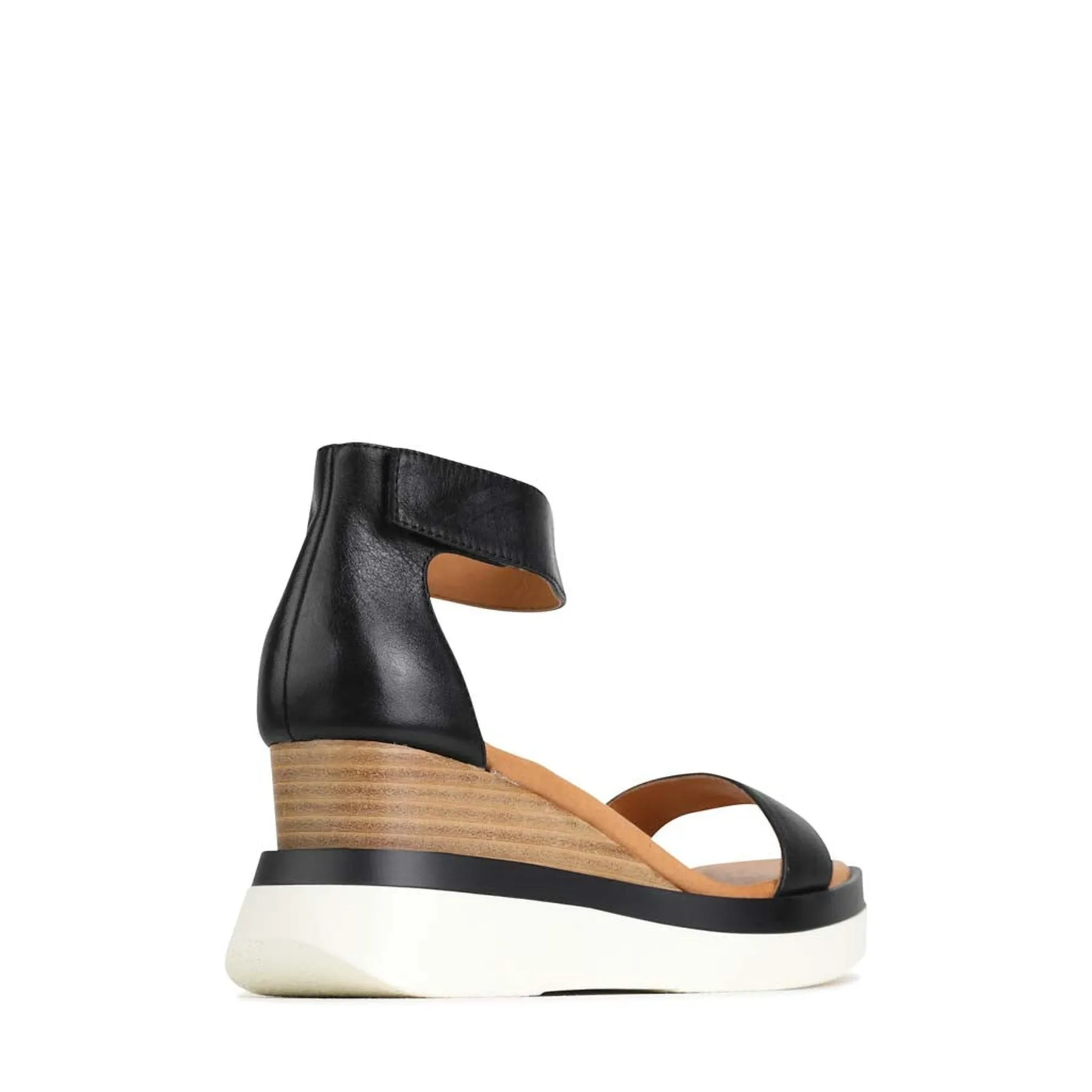 SASKINA KEILABSATZ SANDALEN AUS LEDER