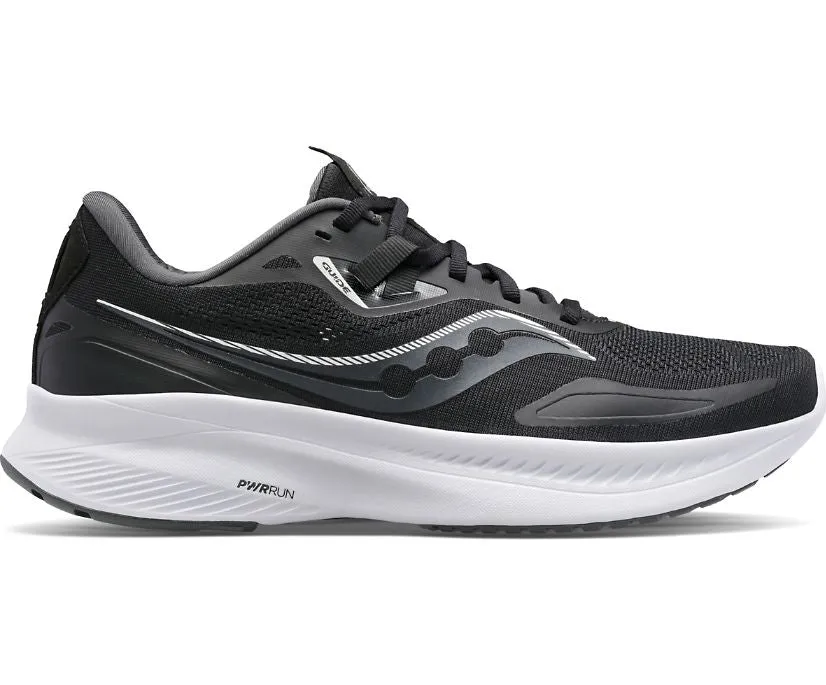 Saucony Schuhe Herren Guide 15 Schwarz/Weiß