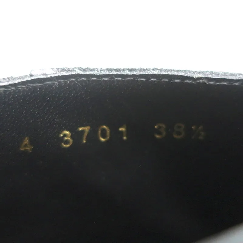 Sergio Rossi Stiefeletten mit Nieten Absatz Schwarz Wildleder Größe 38.5 Knöchelstiefel